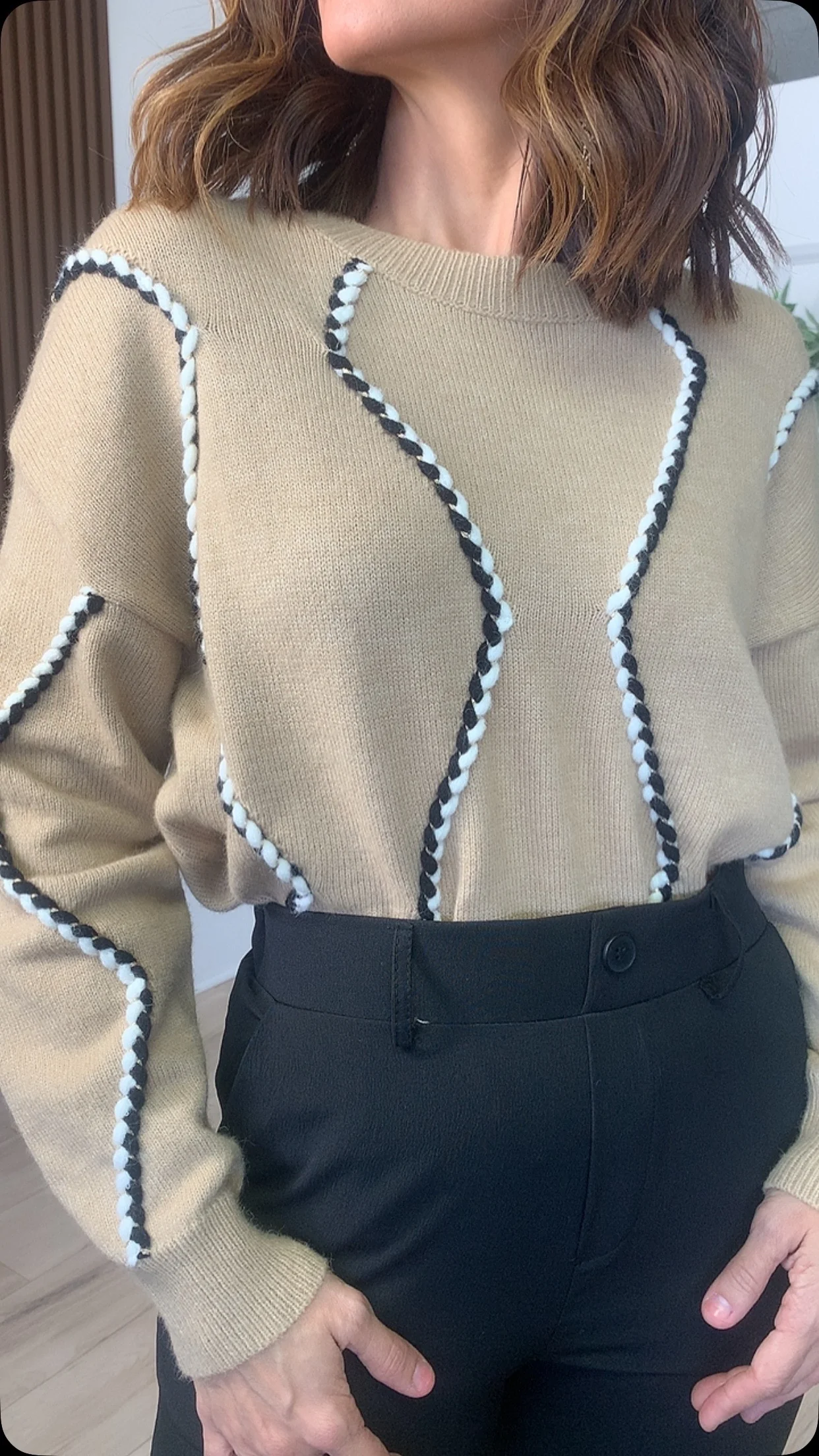 Castaña Sweater - WINOKJZ