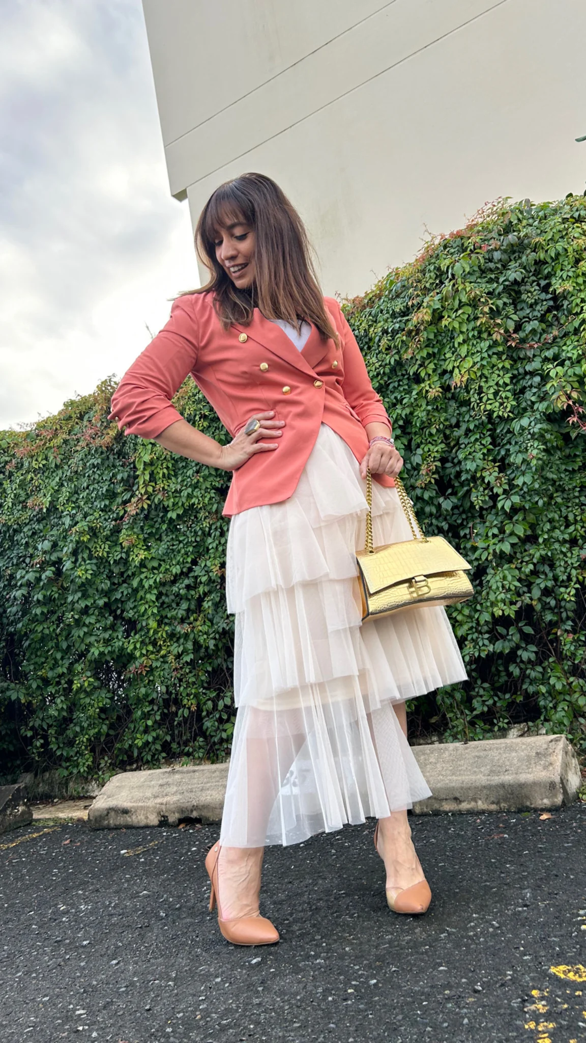 Rust Blazer - WINOKJZ