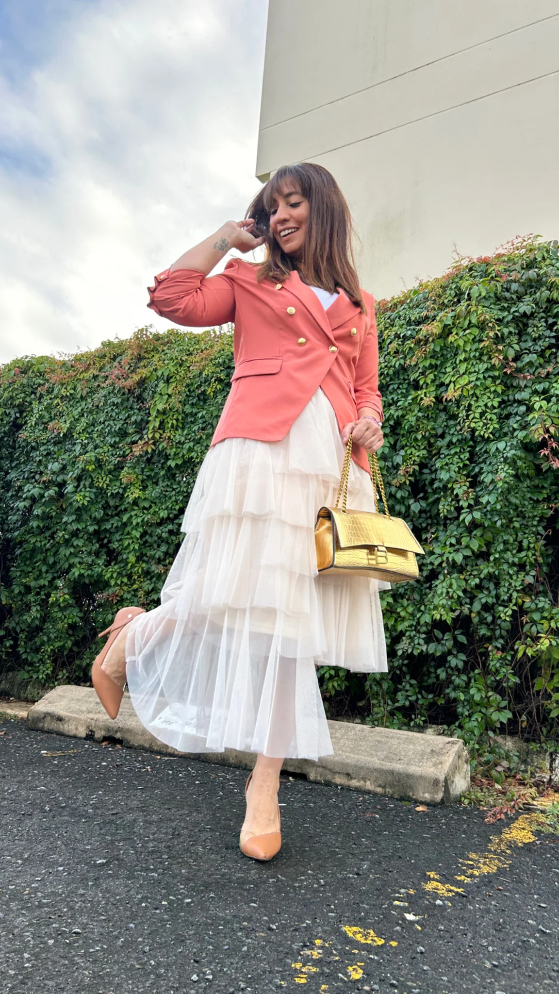 Rust Blazer - WINOKJZ