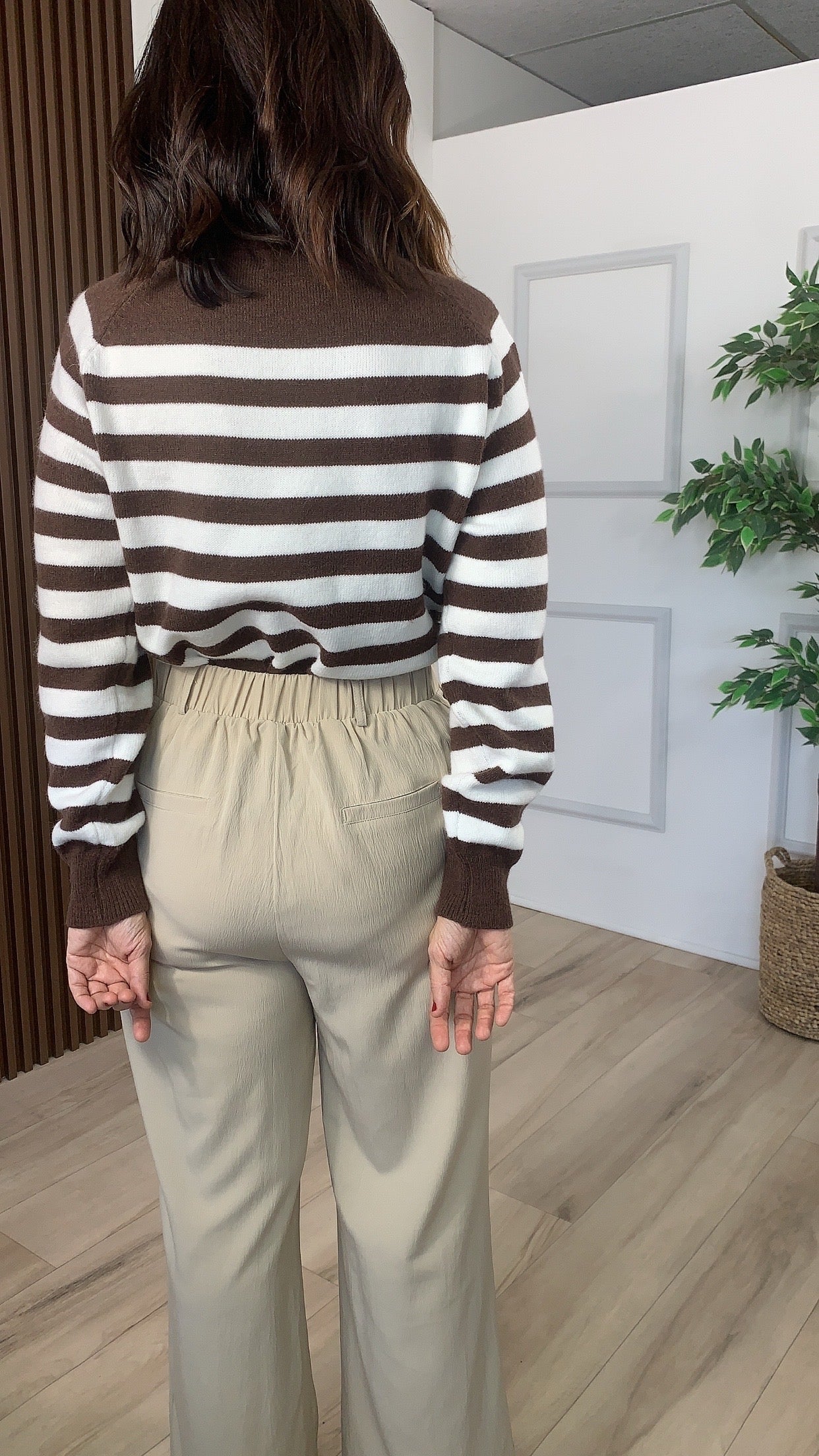 Renacer Tan Khaki Pants - WINOKJZ