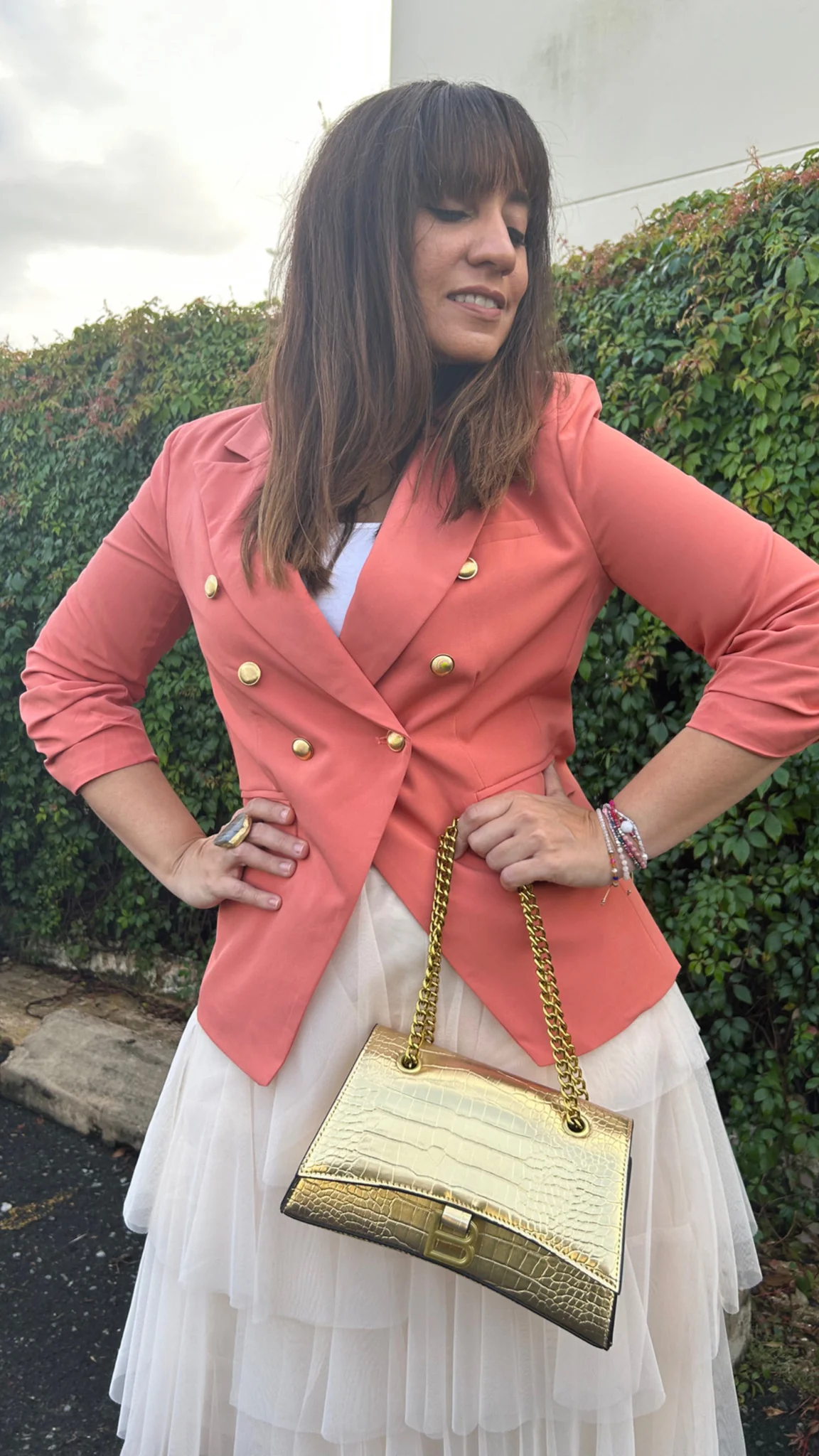 Rust Blazer - WINOKJZ