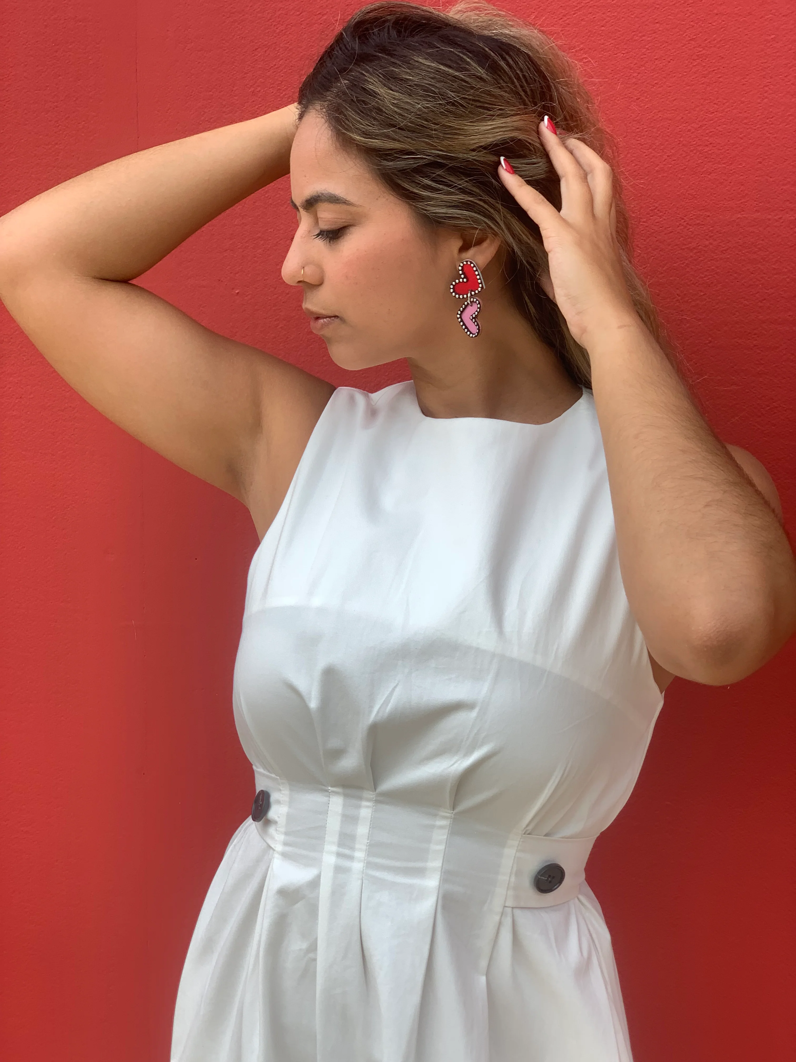 Lady Pleated Dress - WINOKJZ