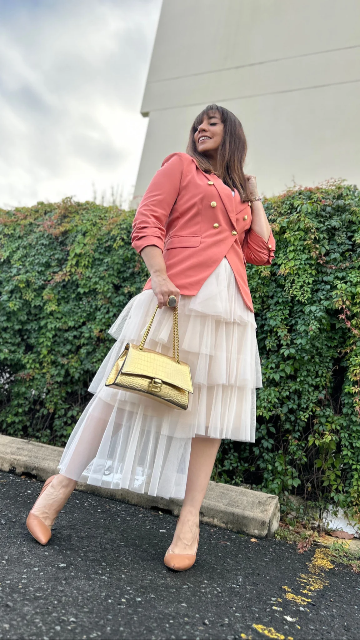 Rust Blazer - WINOKJZ