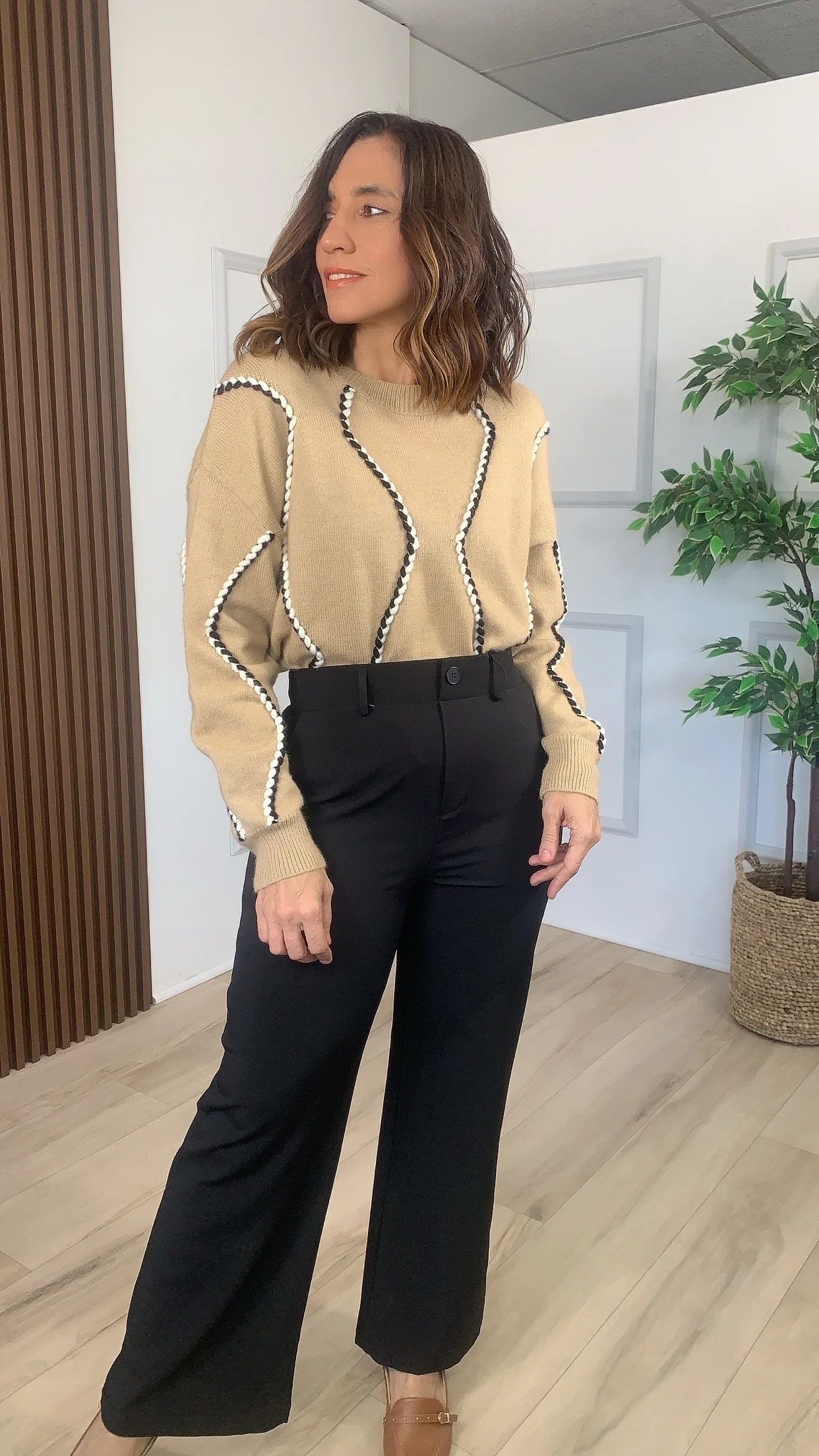 Castaña Sweater - WINOKJZ