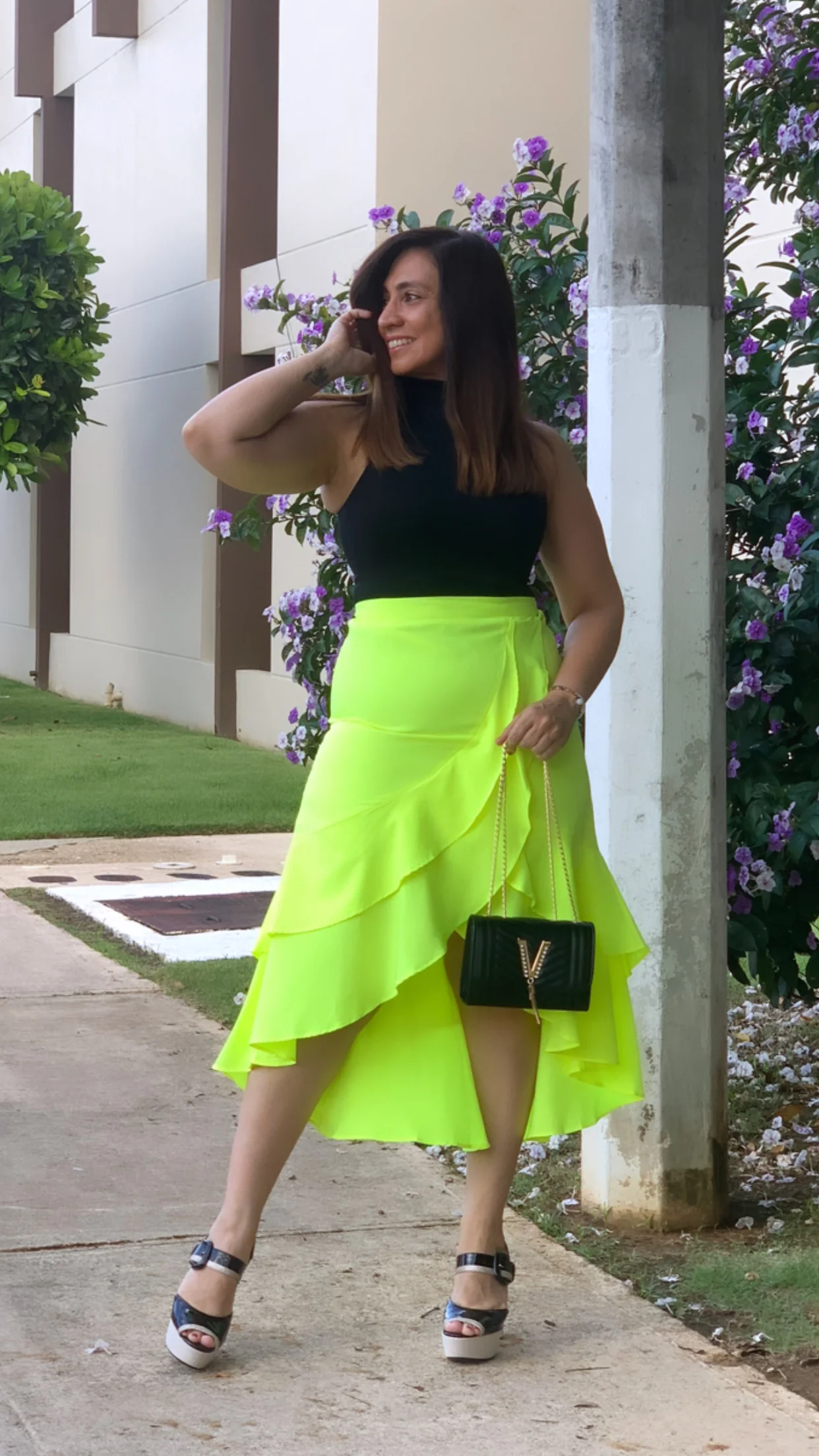 Neon Lights Skirt - WINOKJZ