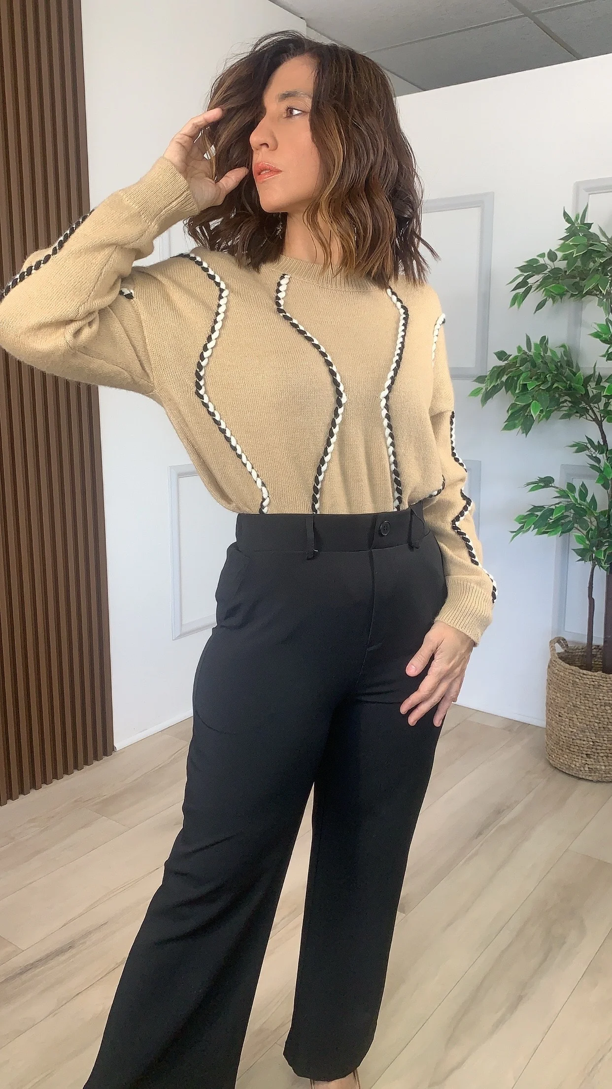 Castaña Sweater - WINOKJZ