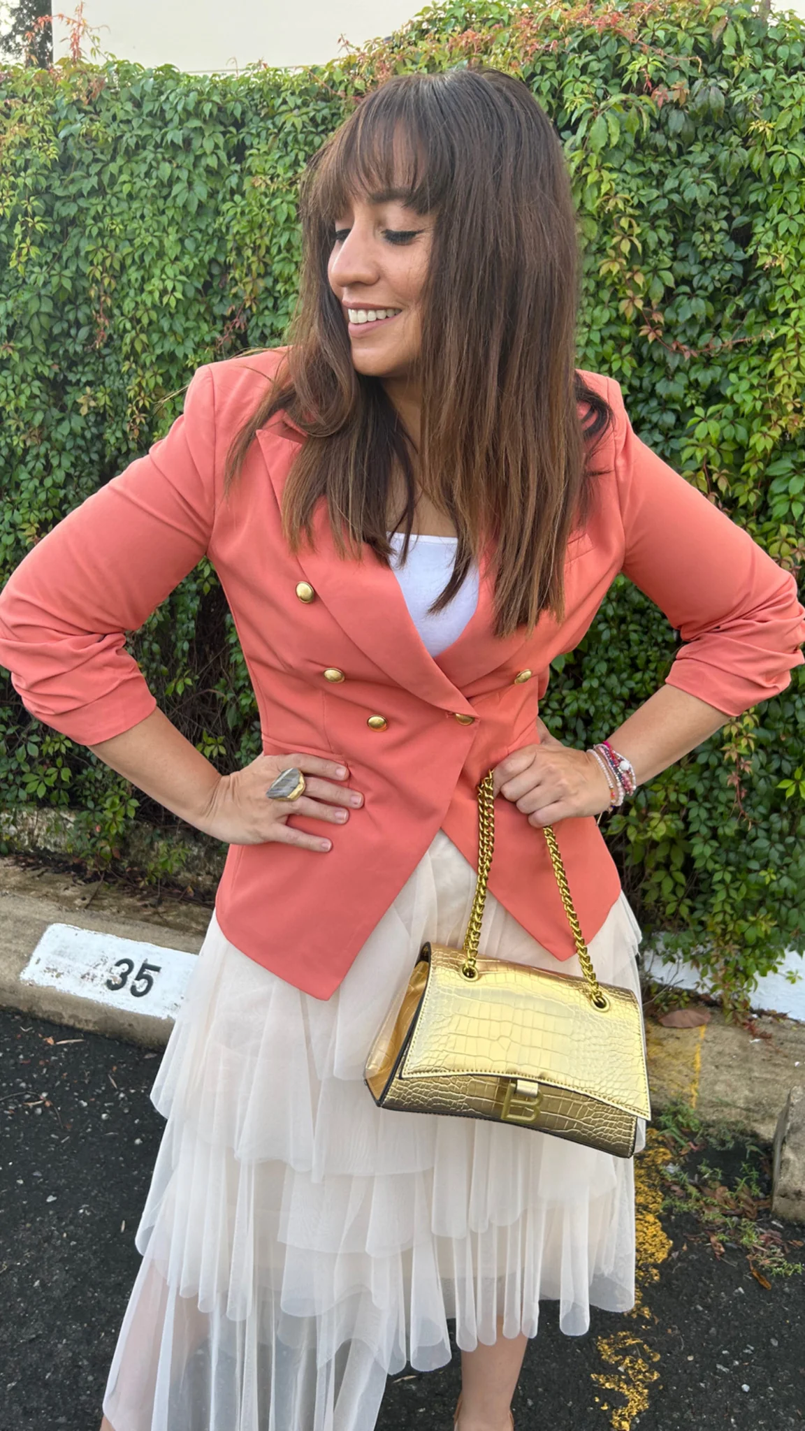 Rust Blazer - WINOKJZ