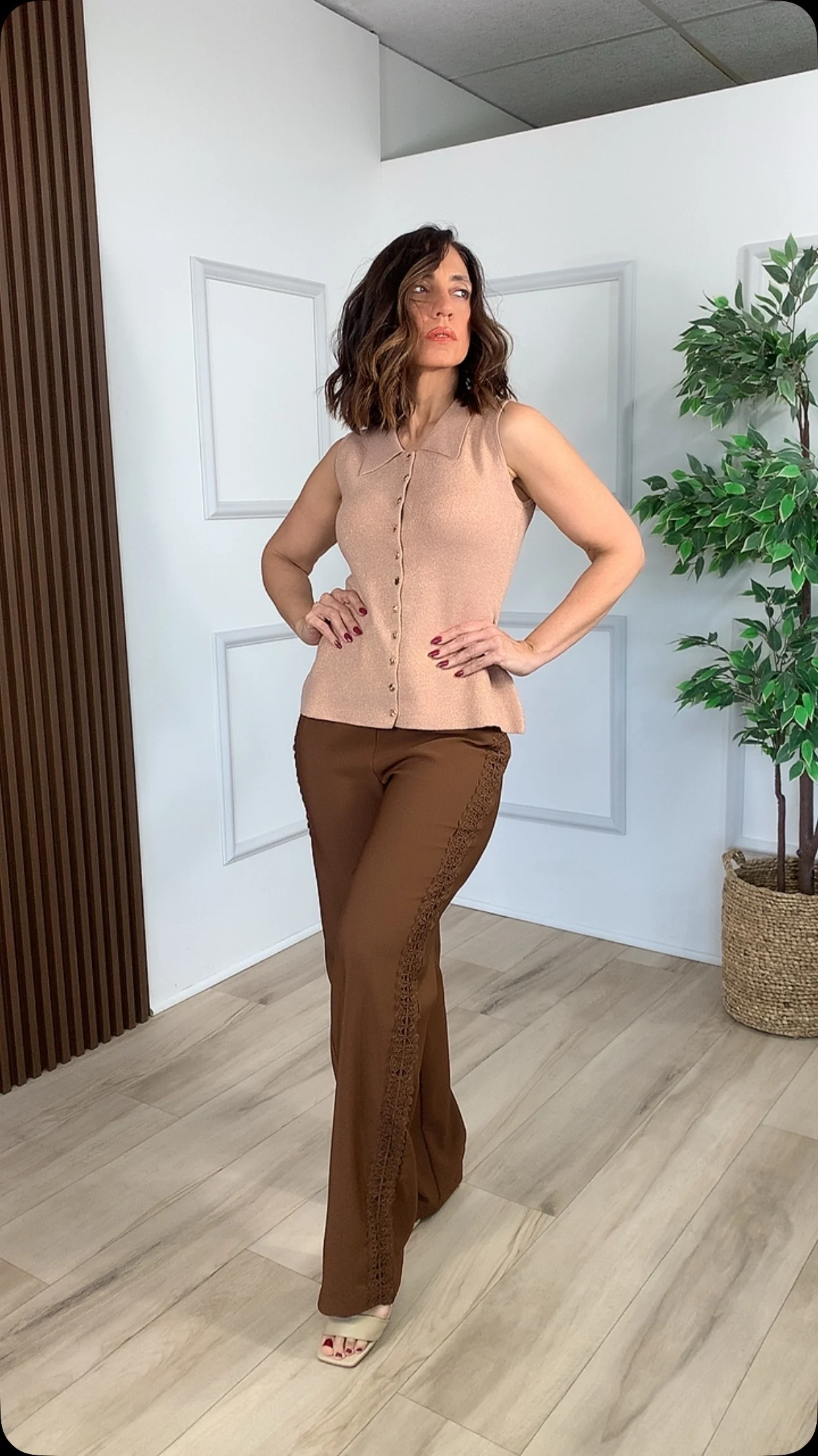 Sembradío Beige Top - WINOKJZ