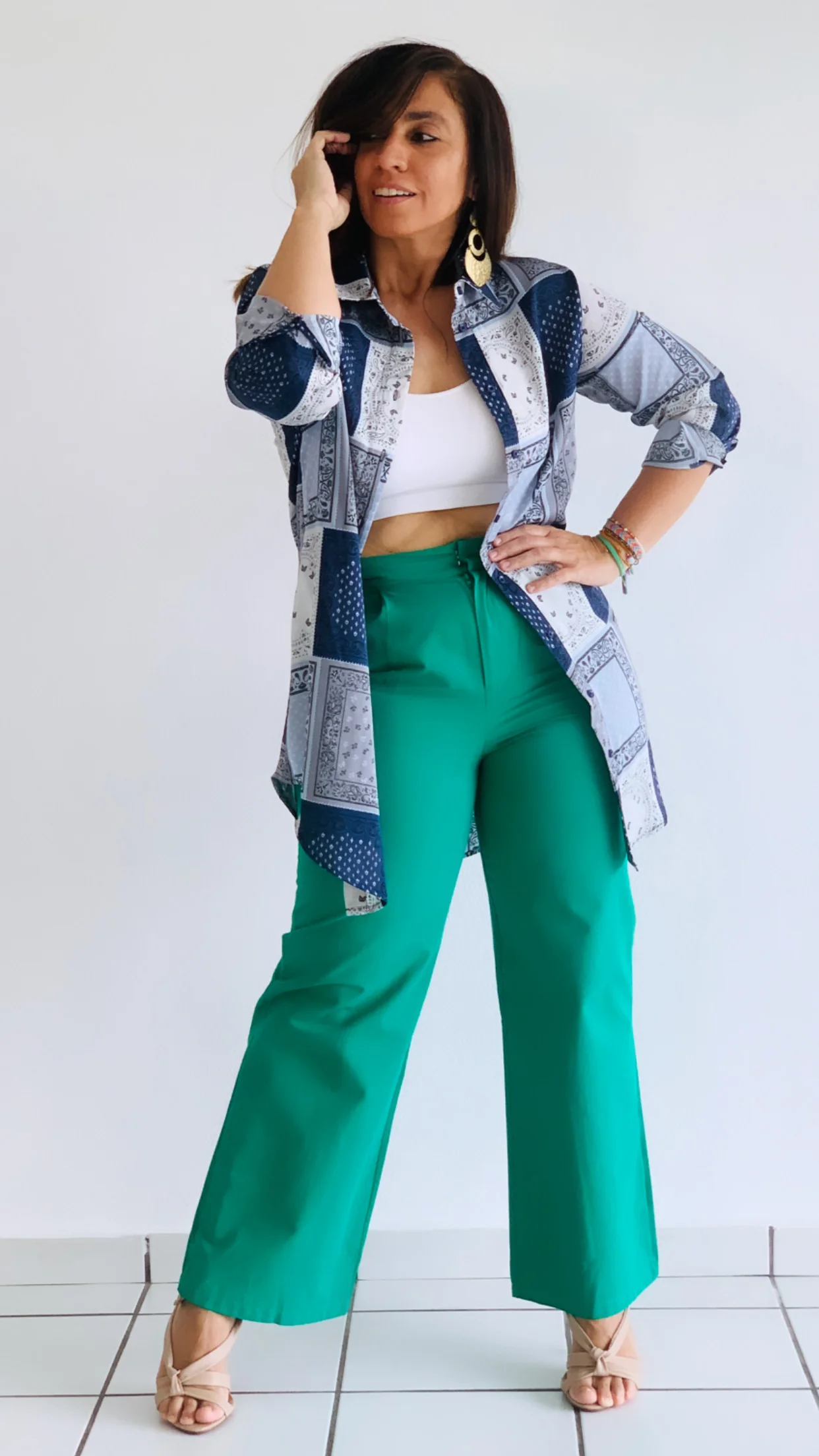 Green Pants - WINOKJZ