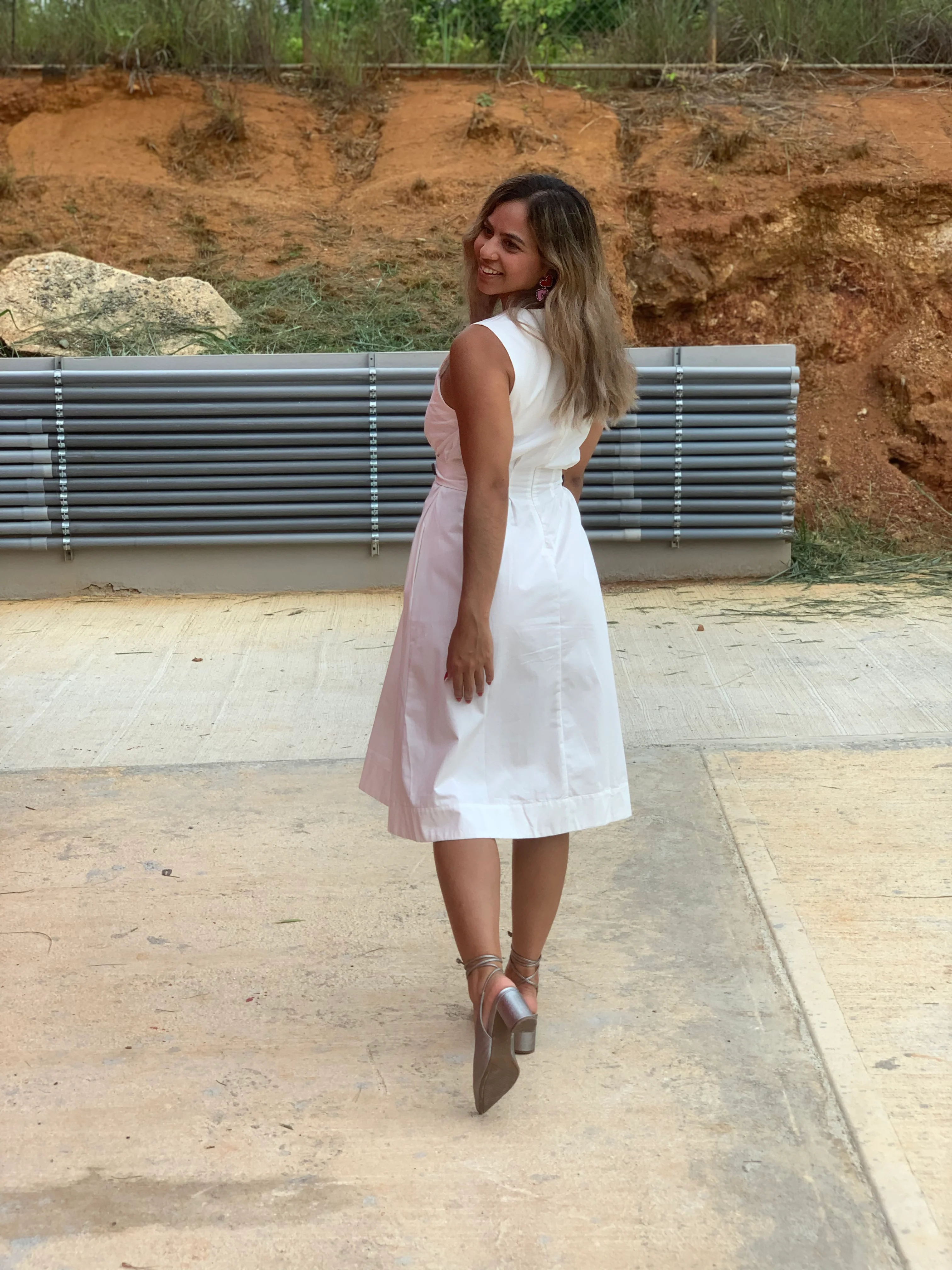 Lady Pleated Dress - WINOKJZ