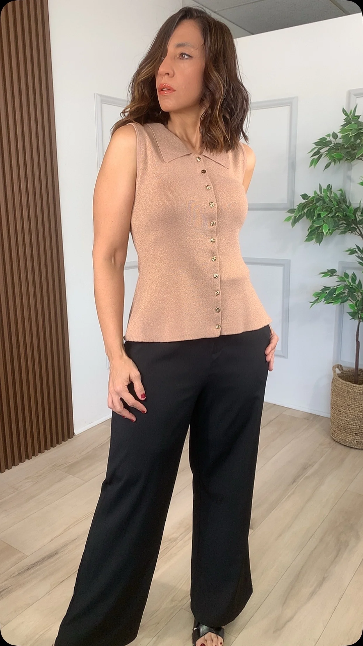 Renacer Black Pants - WINOKJZ