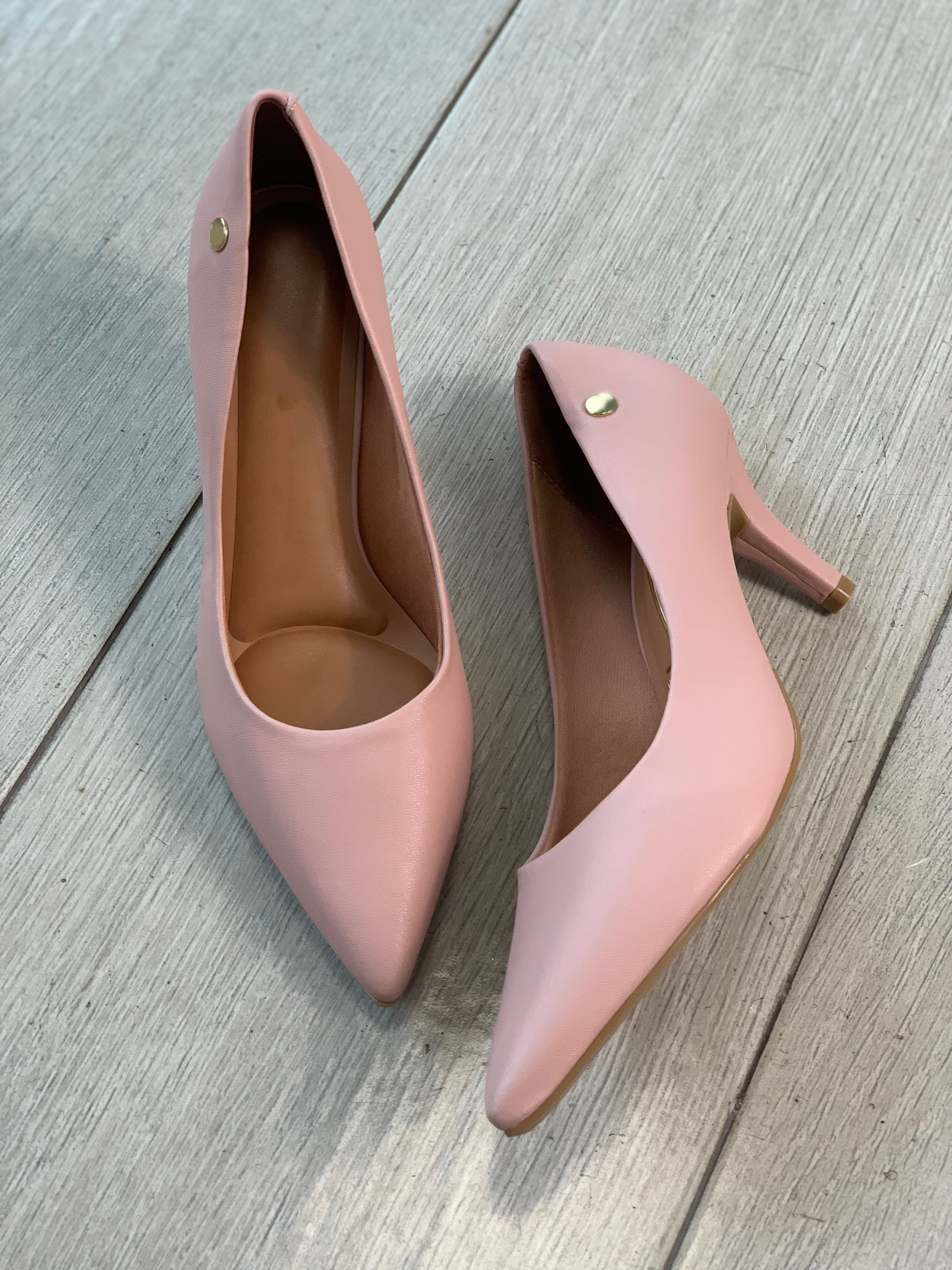 Pink 2.5�� Classic Heels - WINOKJZ