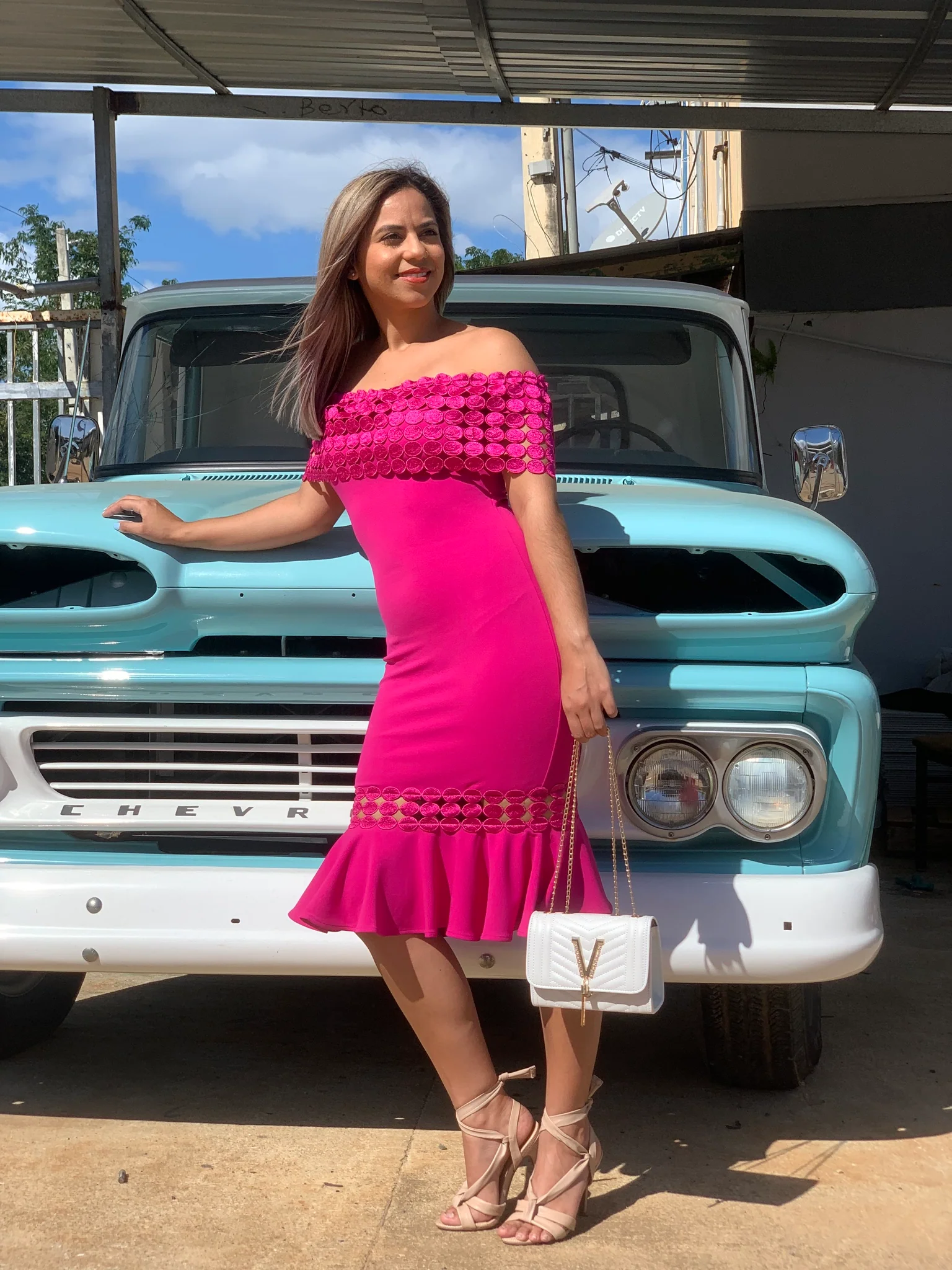 Sweet Magenta Dress - WINOKJZ