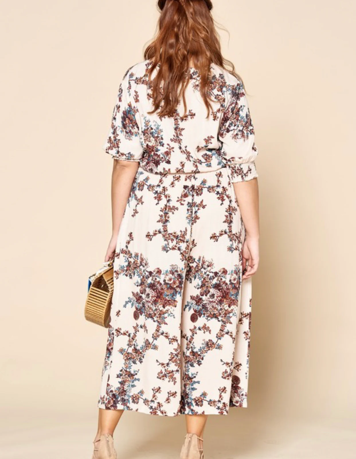 Floral Jumpsuit - WINOKJZ