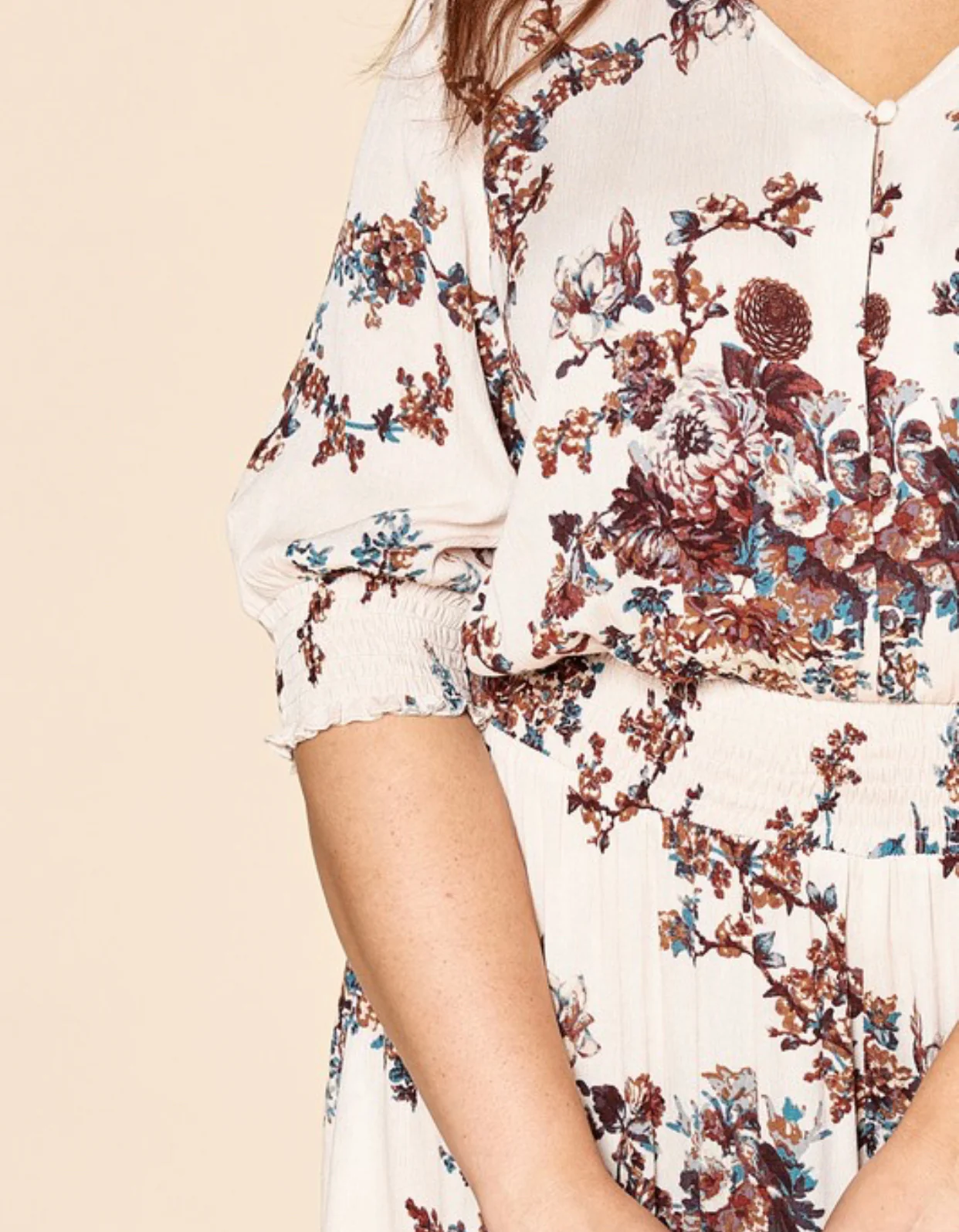 Floral Jumpsuit - WINOKJZ