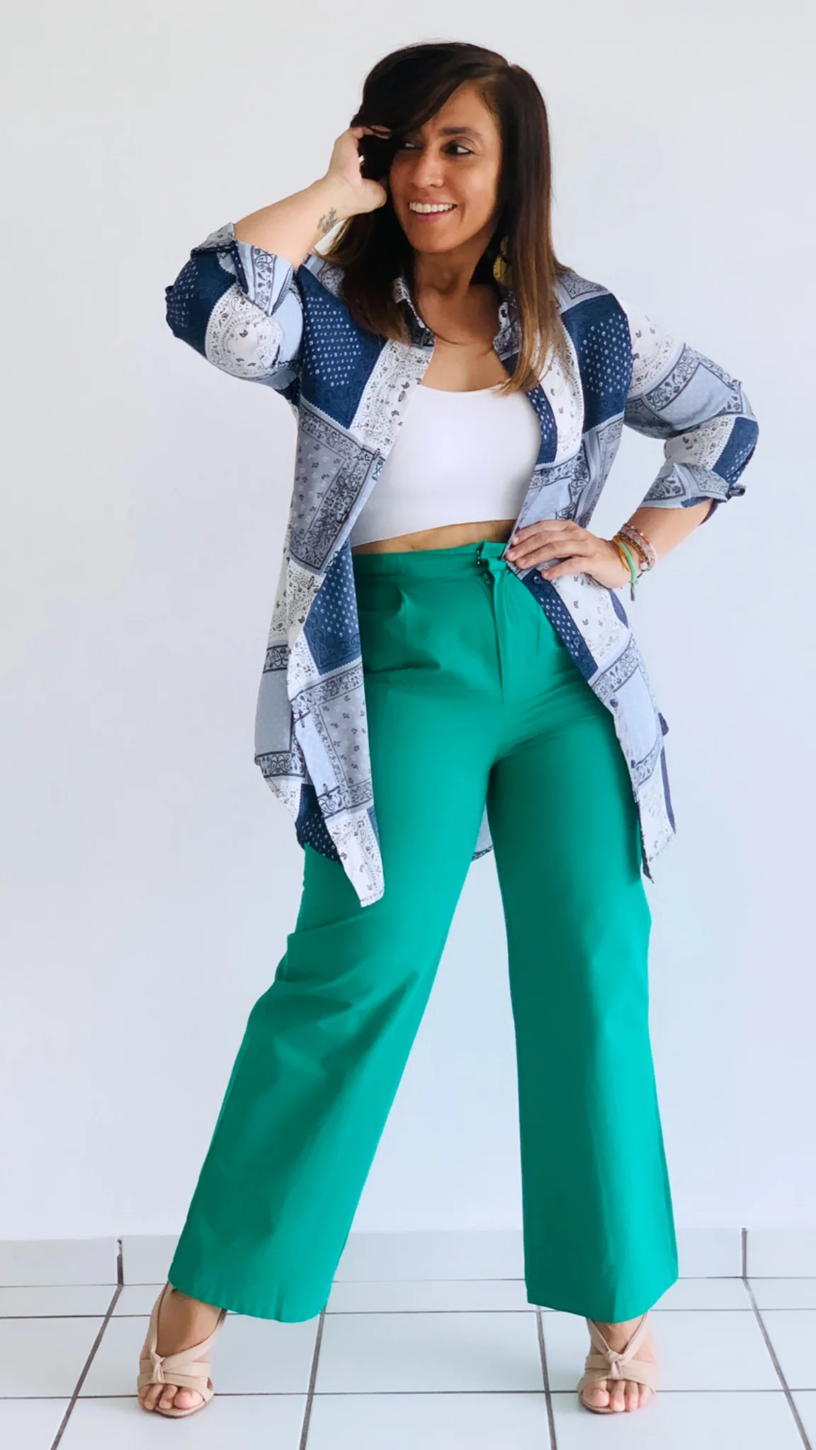 Green Pants - WINOKJZ