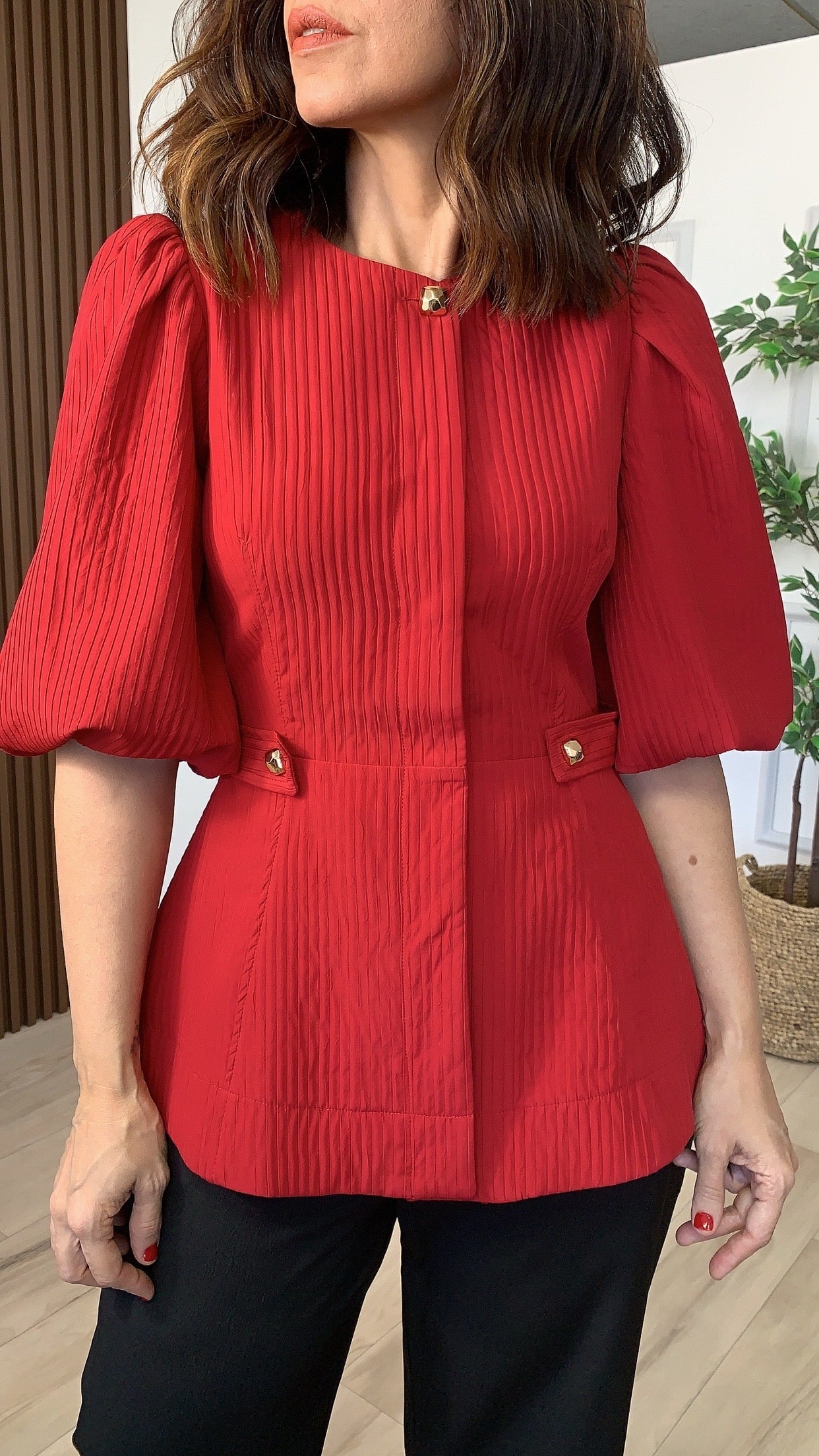 Quietud Burgundy Top - WINOKJZ