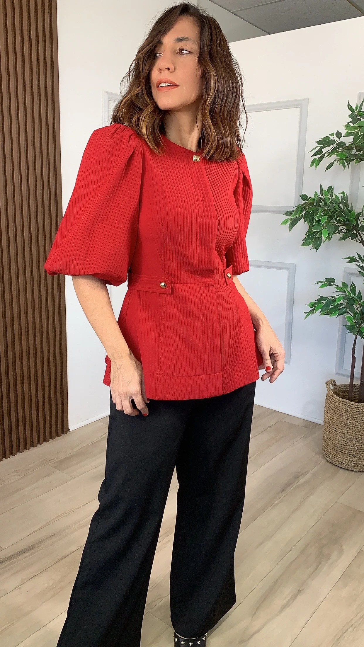 Quietud Burgundy Top - WINOKJZ