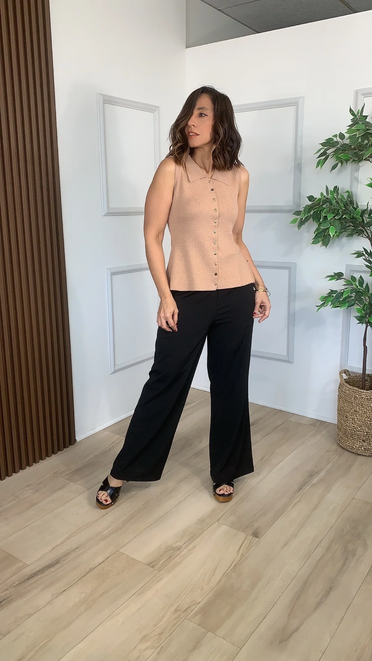 Renacer Black Pants - WINOKJZ