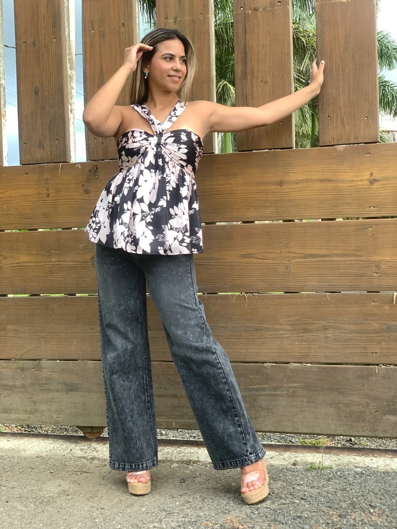 Sofía Black Top - WINOKJZ