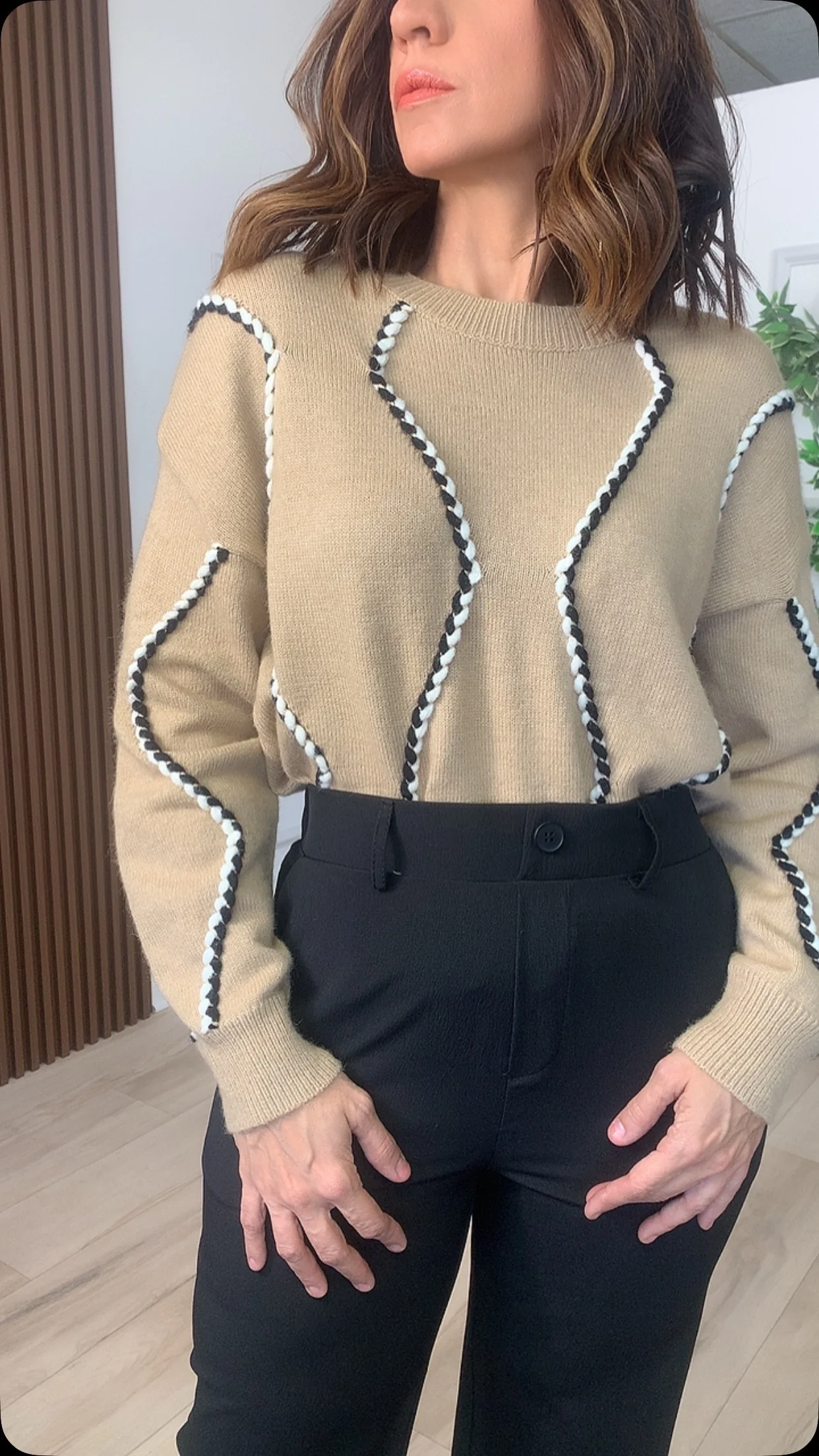 Castaña Sweater - WINOKJZ