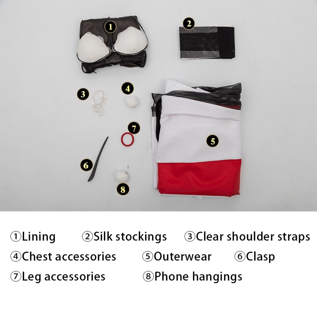 Path to Nowhere - Raven Cosplay Costume Full Set - Cossnyc