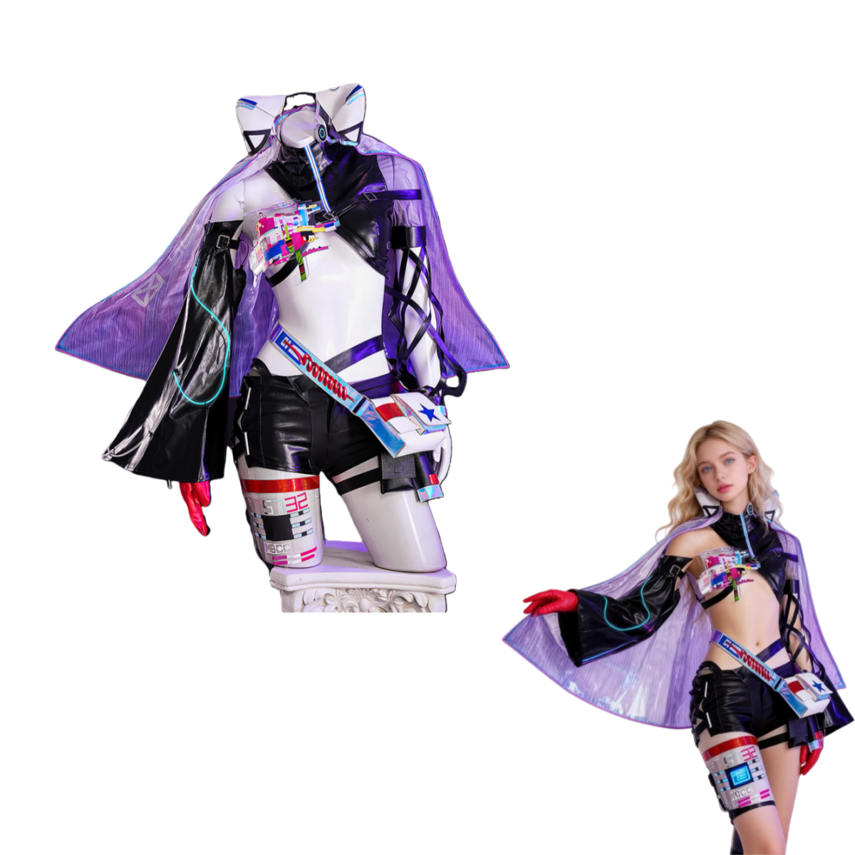 Path to Nowhere - Character 000 Cosplay Costume Full Set - Cossnyc