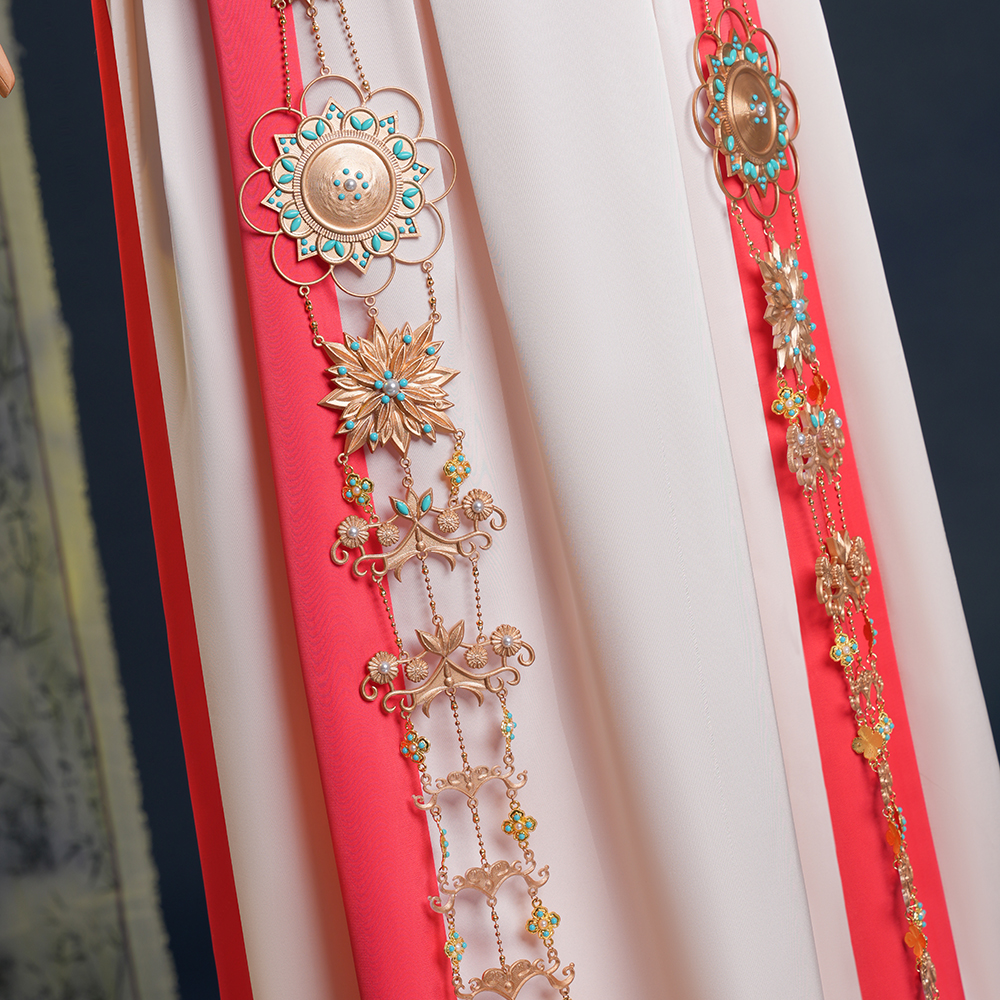 Where Winds Meet - Liyuan Sect Disciple Traditional Opera Inspired Hanfu Costume Full Set - Cossnyc