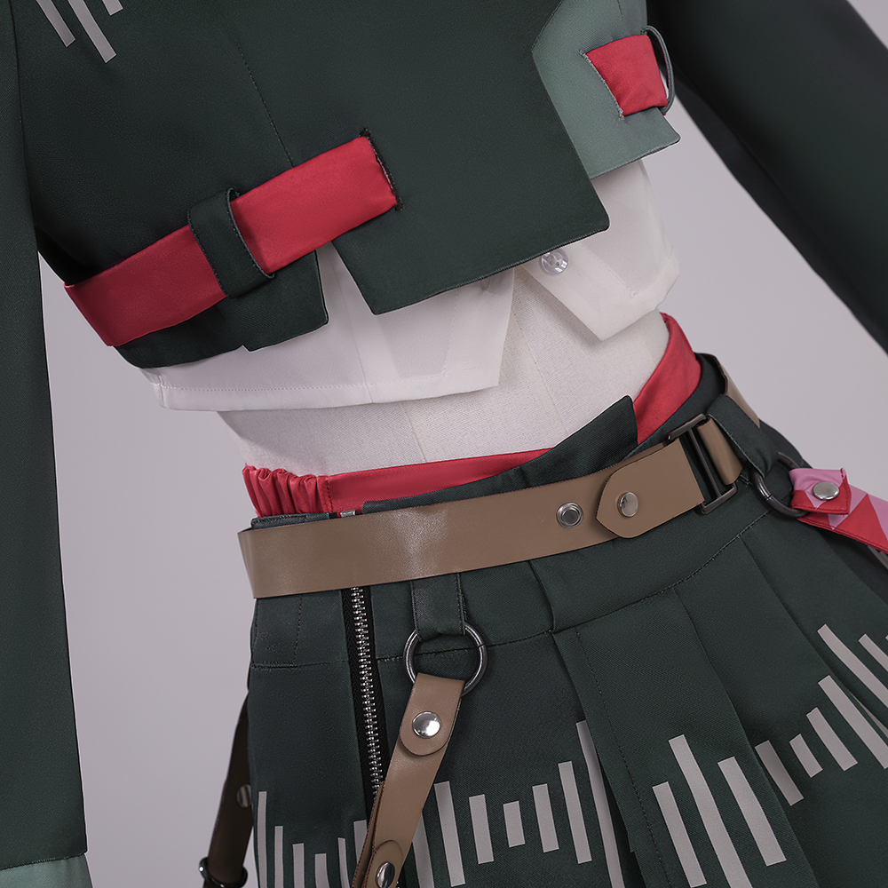 Kasane Teto VOICEPEAK Version Cosplay Costume Full Set - Cossnyc