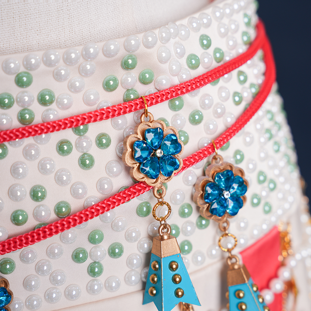 Where Winds Meet - Liyuan Sect Disciple Traditional Opera Inspired Hanfu Costume Full Set - Cossnyc