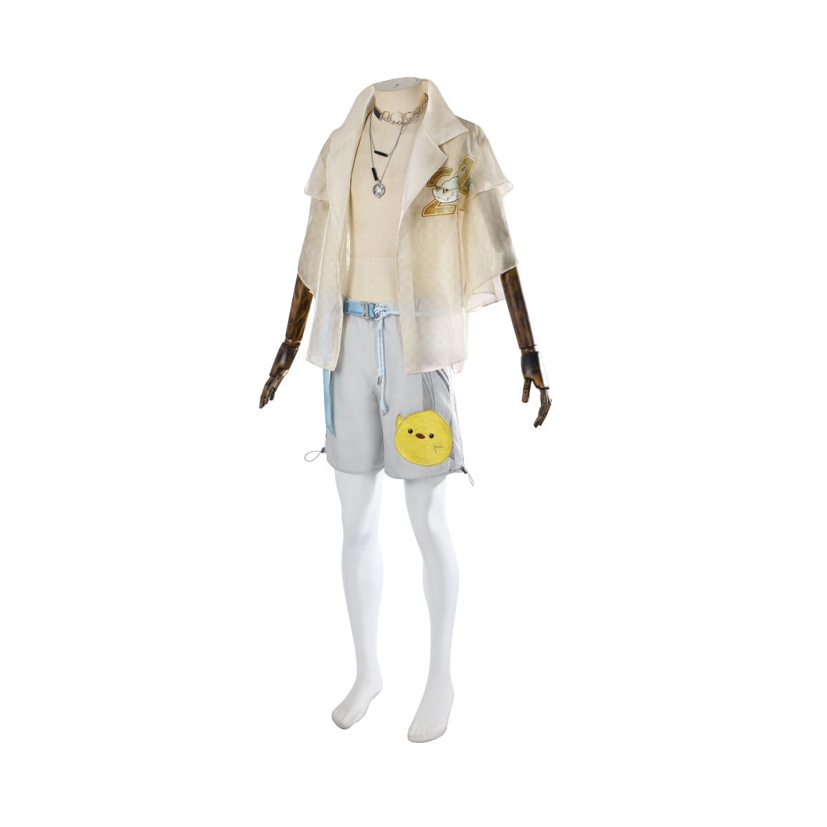 Naraka: Bladepoint - Zhang Qiling Summer Beach Swimsuit Skin Cosplay Costume - Cossnyc