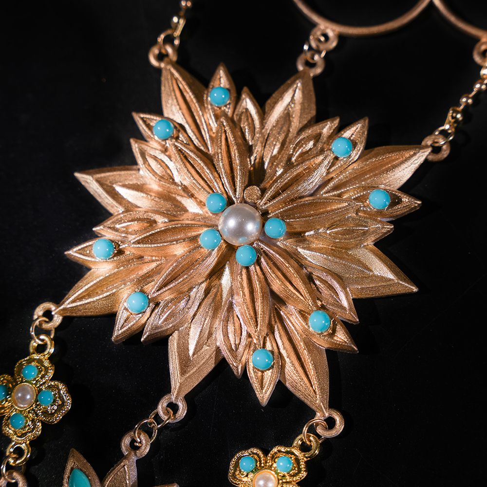 Where Winds Meet - Liyuan Sect Disciple Traditional Opera Inspired Hanfu Costume Full Set - Cossnyc