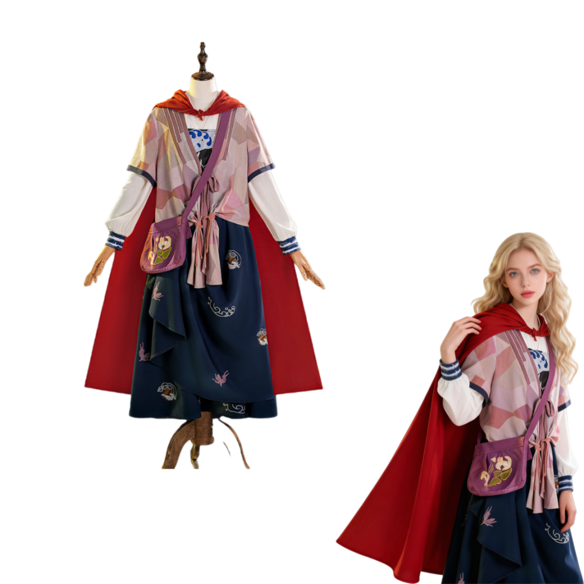 Where Winds Meet - Hong Xian Character Cosplay Costume Full Set - Cossnyc