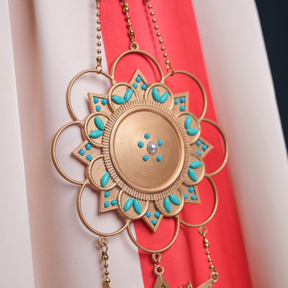 Where Winds Meet - Liyuan Sect Disciple Traditional Opera Inspired Hanfu Costume Full Set - Cossnyc