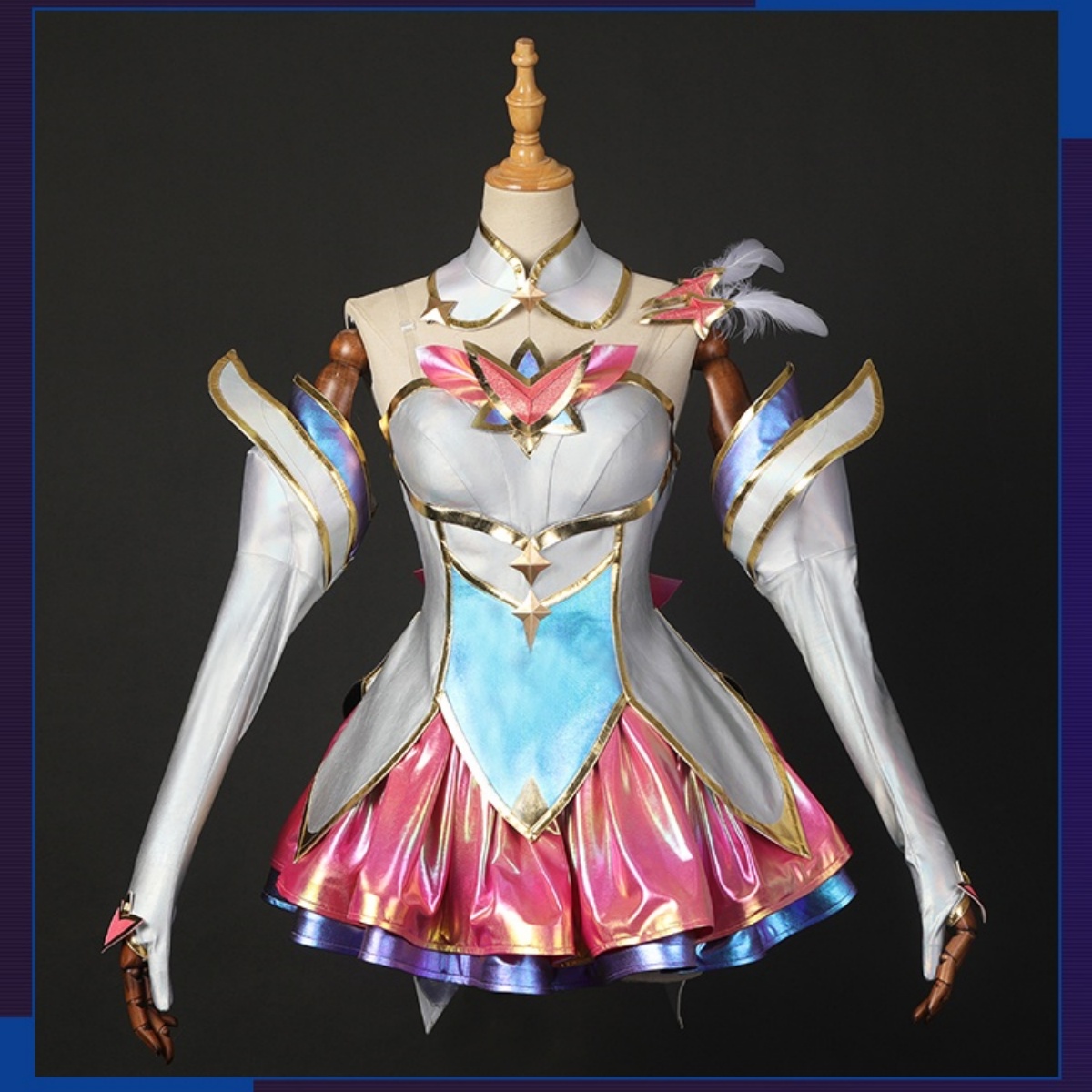 League of Legends - Star Guardian Kai'Sa Cosplay Costume Full Set - Cossnyc