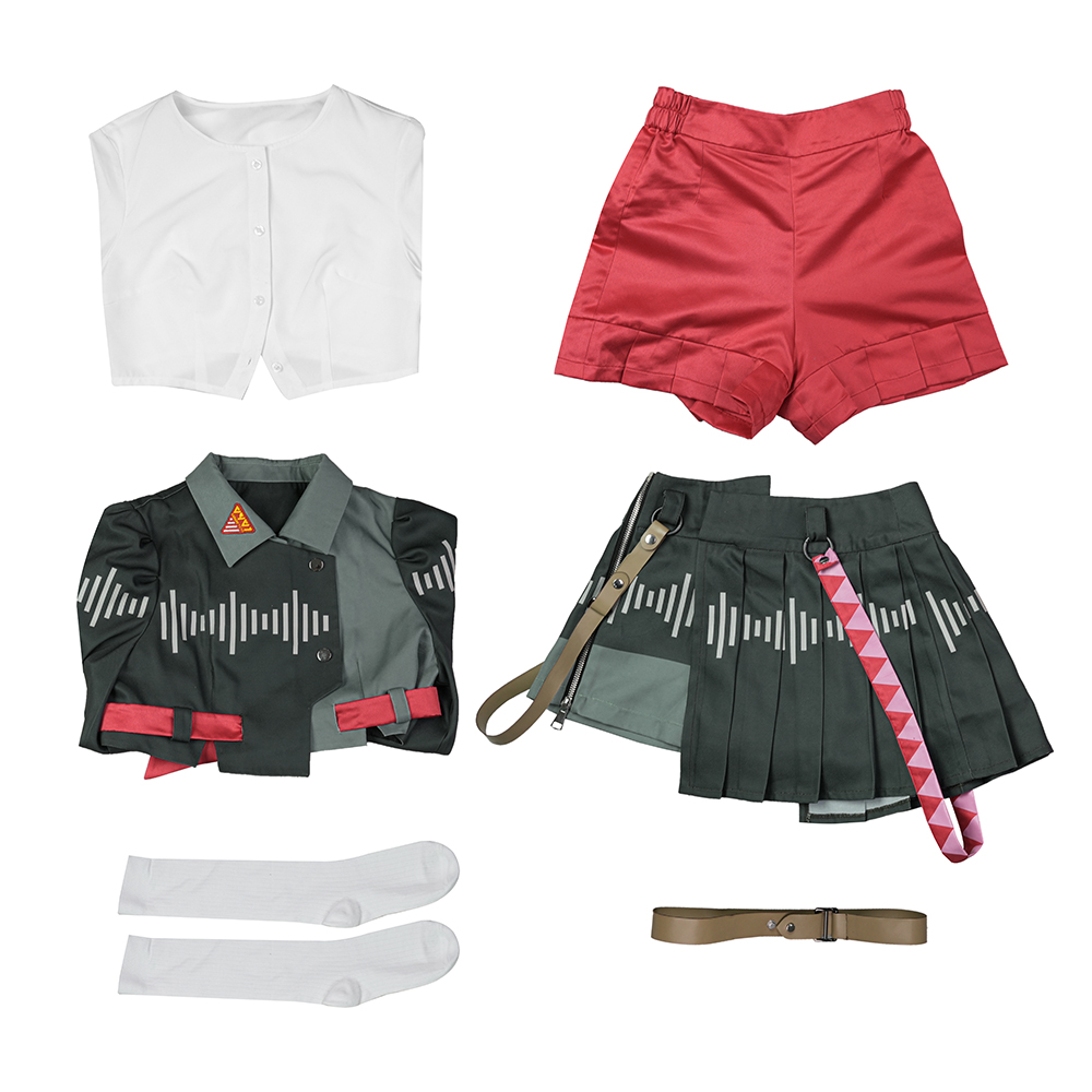 Kasane Teto VOICEPEAK Version Cosplay Costume Full Set - Cossnyc