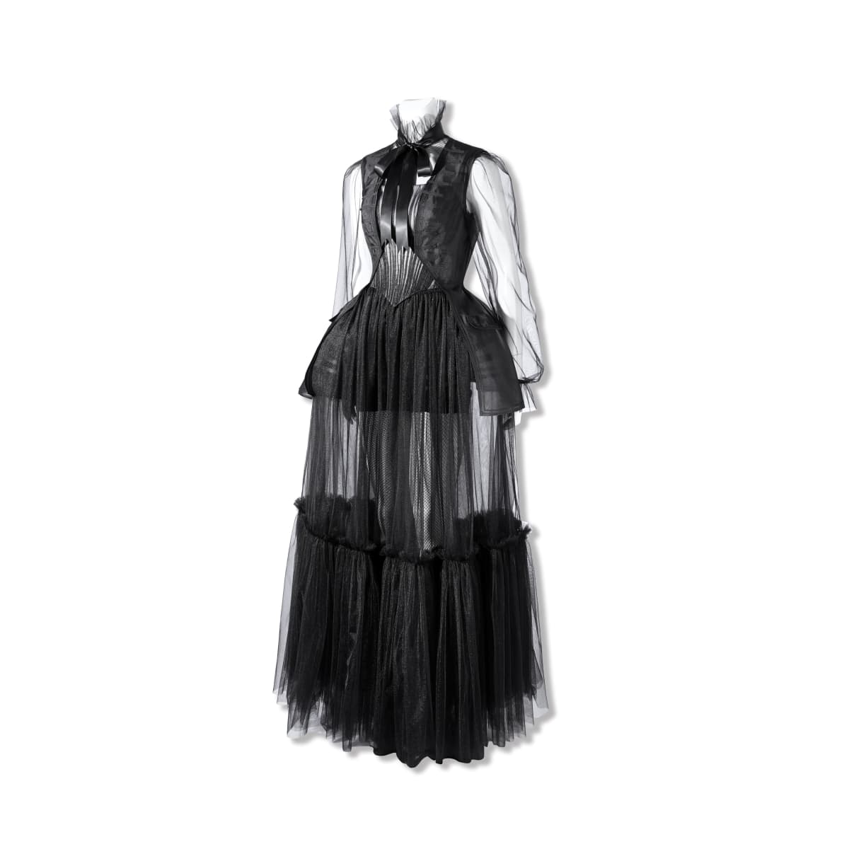 Wednesday Addams Evening Gown - Cossnyc