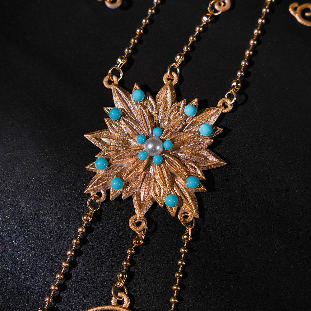 Where Winds Meet - Liyuan Sect Disciple Traditional Opera Inspired Hanfu Costume Full Set - Cossnyc