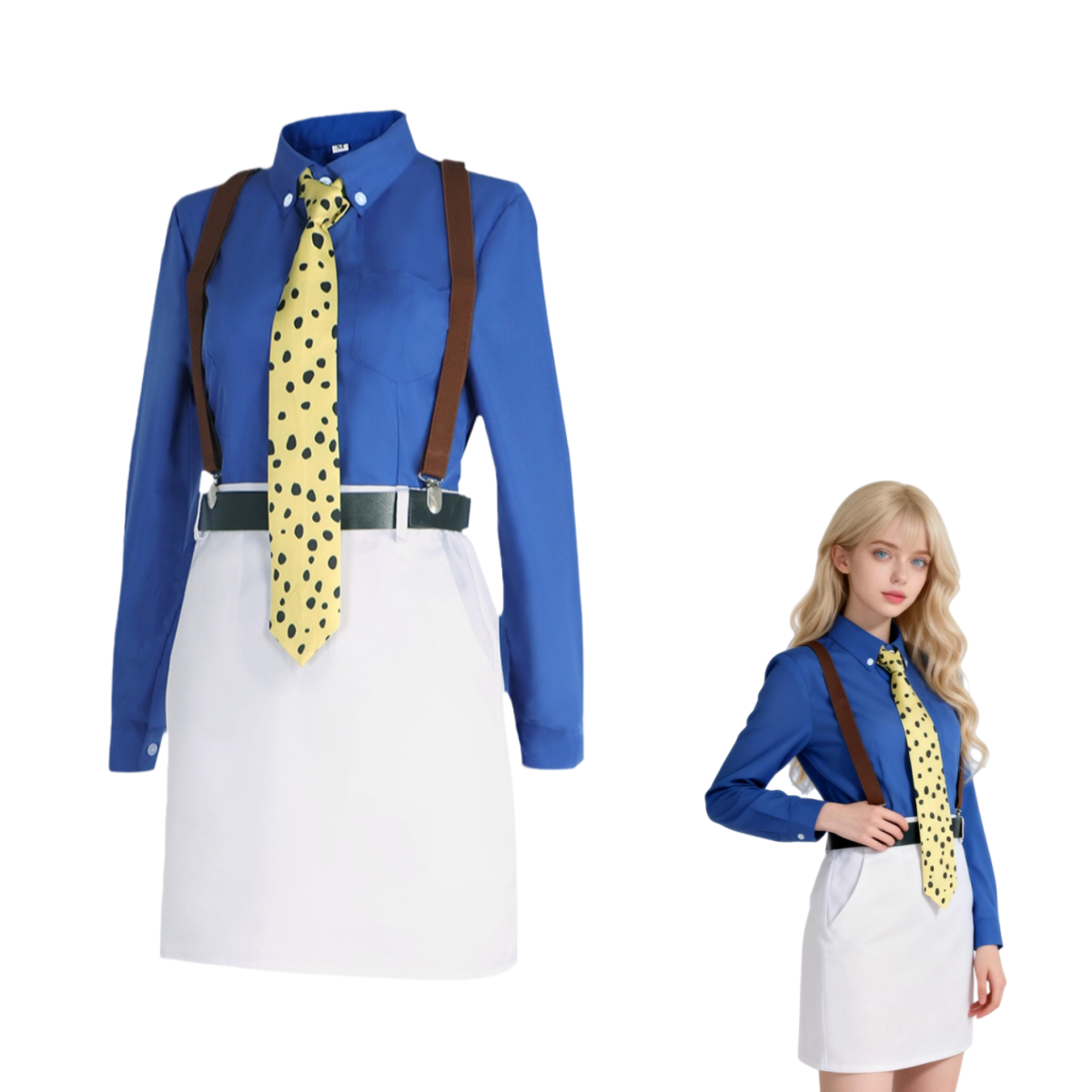 Jujutsu Kaisen Nanami Kento Cosplay Costume - Gender-Bent Dress Version for Halloween & Comic Con - Cossnyc