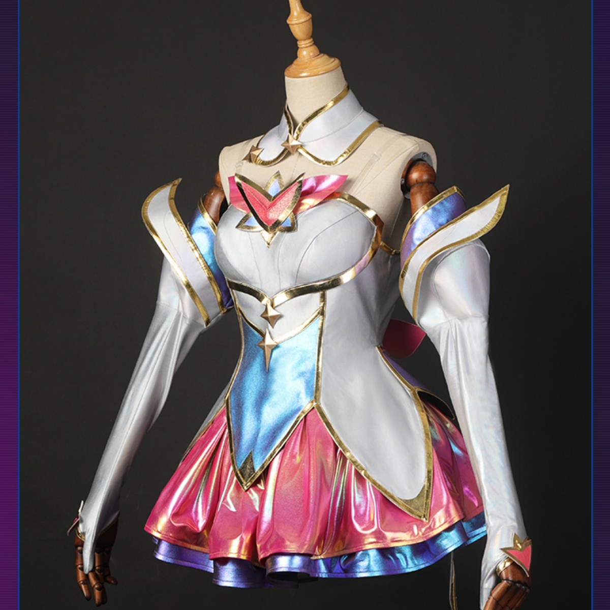League of Legends - Star Guardian Kai'Sa Cosplay Costume Full Set - Cossnyc