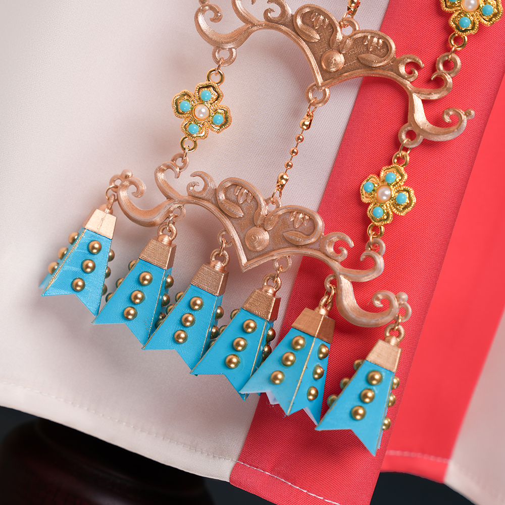 Where Winds Meet - Liyuan Sect Disciple Traditional Opera Inspired Hanfu Costume Full Set - Cossnyc