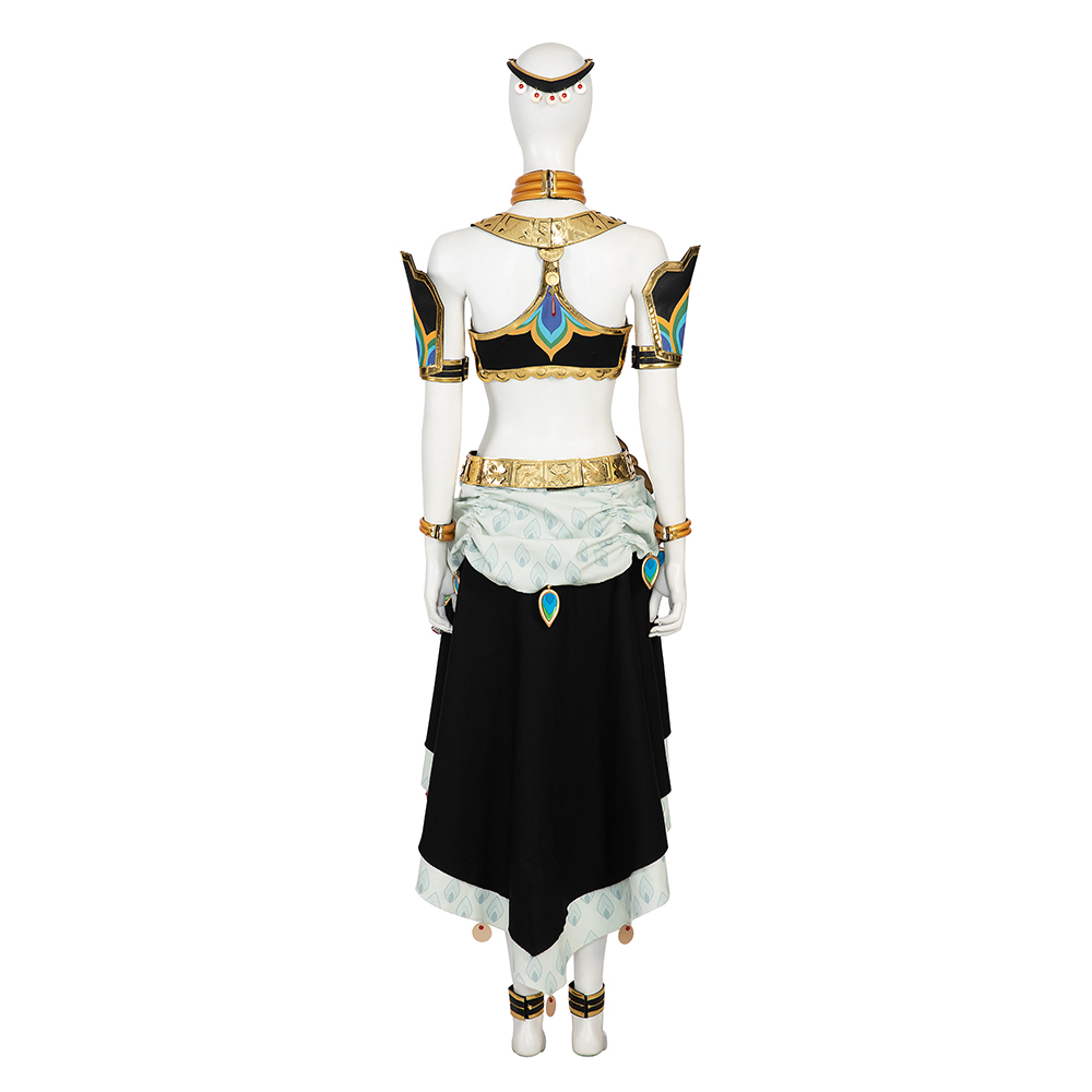 The Legend of Zelda: Tears of the Kingdom – Princess Riju of Gerudo Cosplay Costume Full Set - Cossnyc