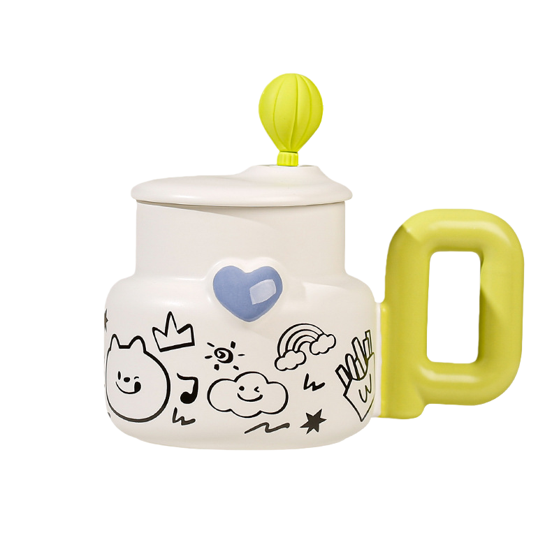 Ceramic Mug with Lid