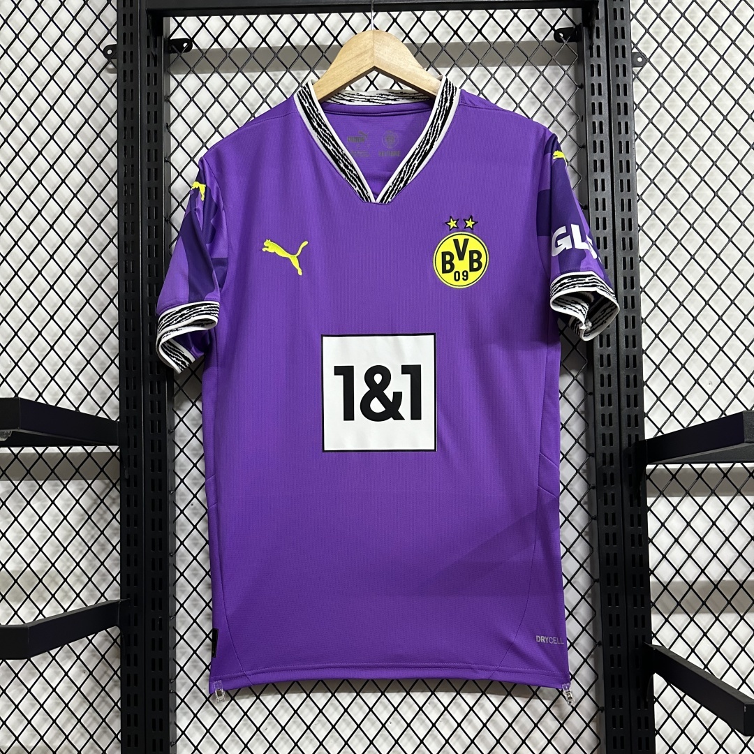 Borussia Dortmund Anniversary Limited Edition Goalkeeper Purple Jersey 2025