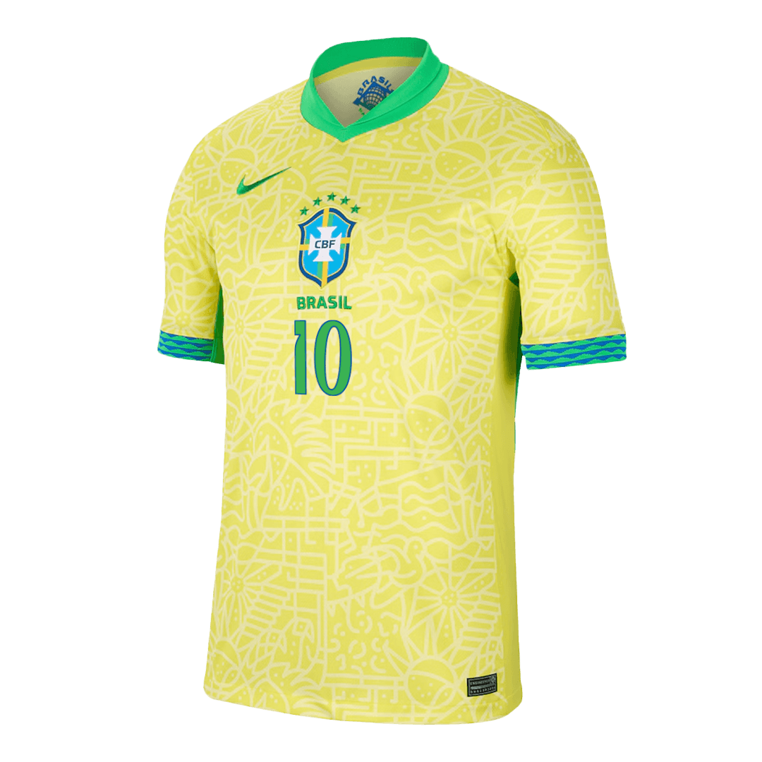 RODRYGO #10 Brazil Home Jersey Copa America 2024