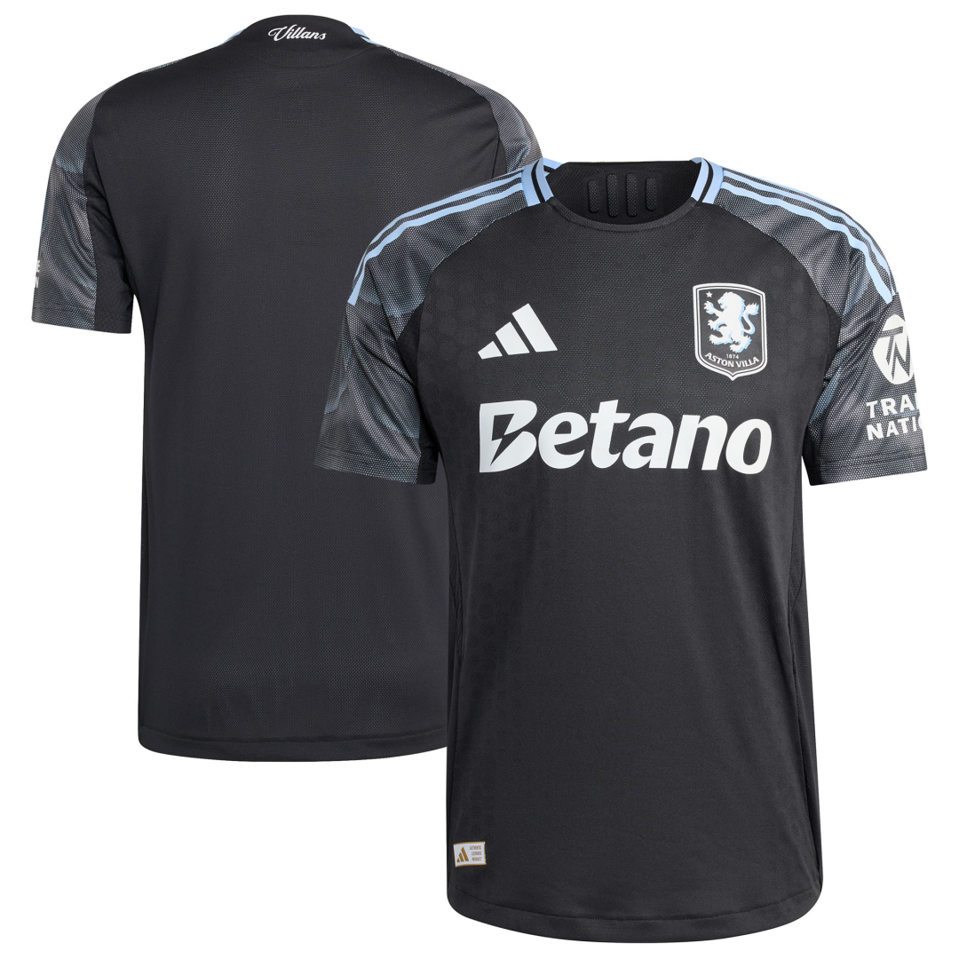 Player Version Aston Villa Away Authentic Match Jersey 2025/26
