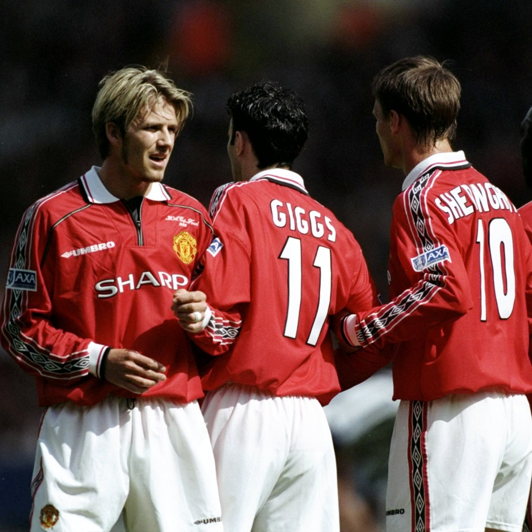 Retro Player Version Manchester United Home Jersey 1998/99