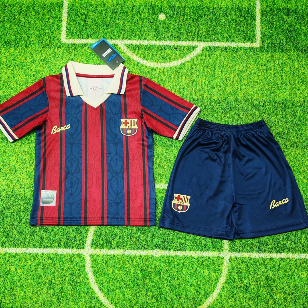 Kid's Barcelona 125th Anniversary Kit 2025/26