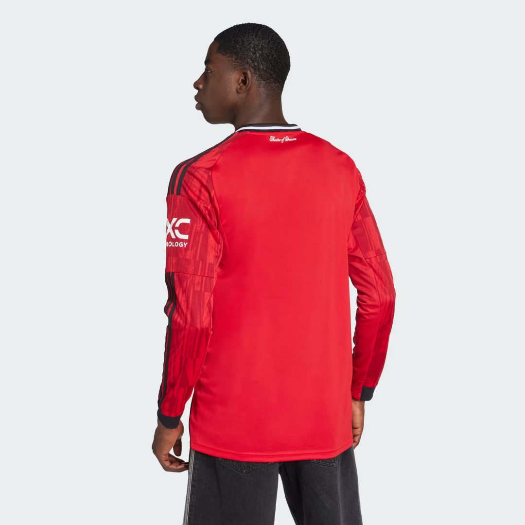 Manchester United Home Long Sleeve Jersey 2025/26