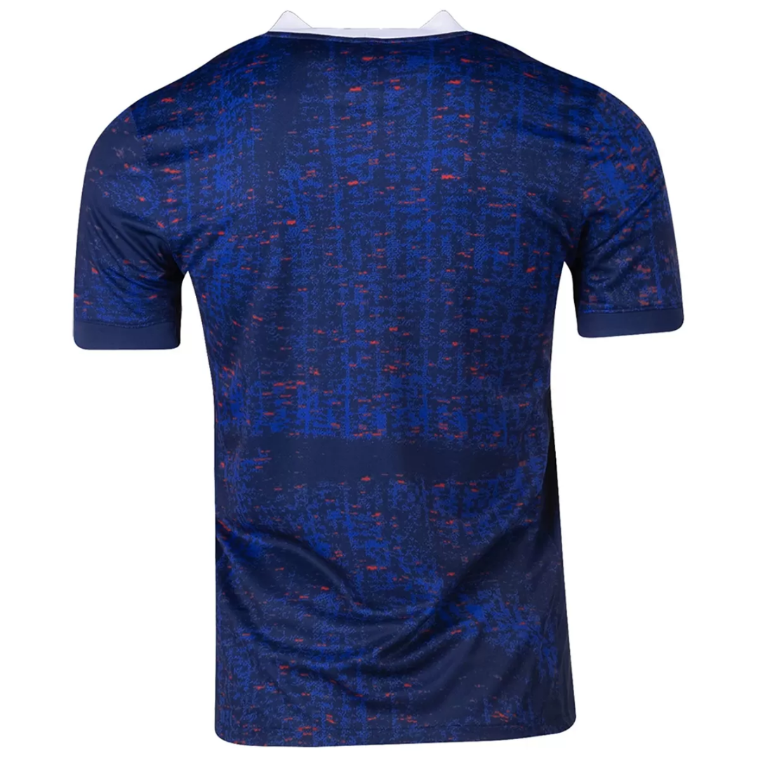 Player Version Men's France Home Jersey For Women's Euro 2025